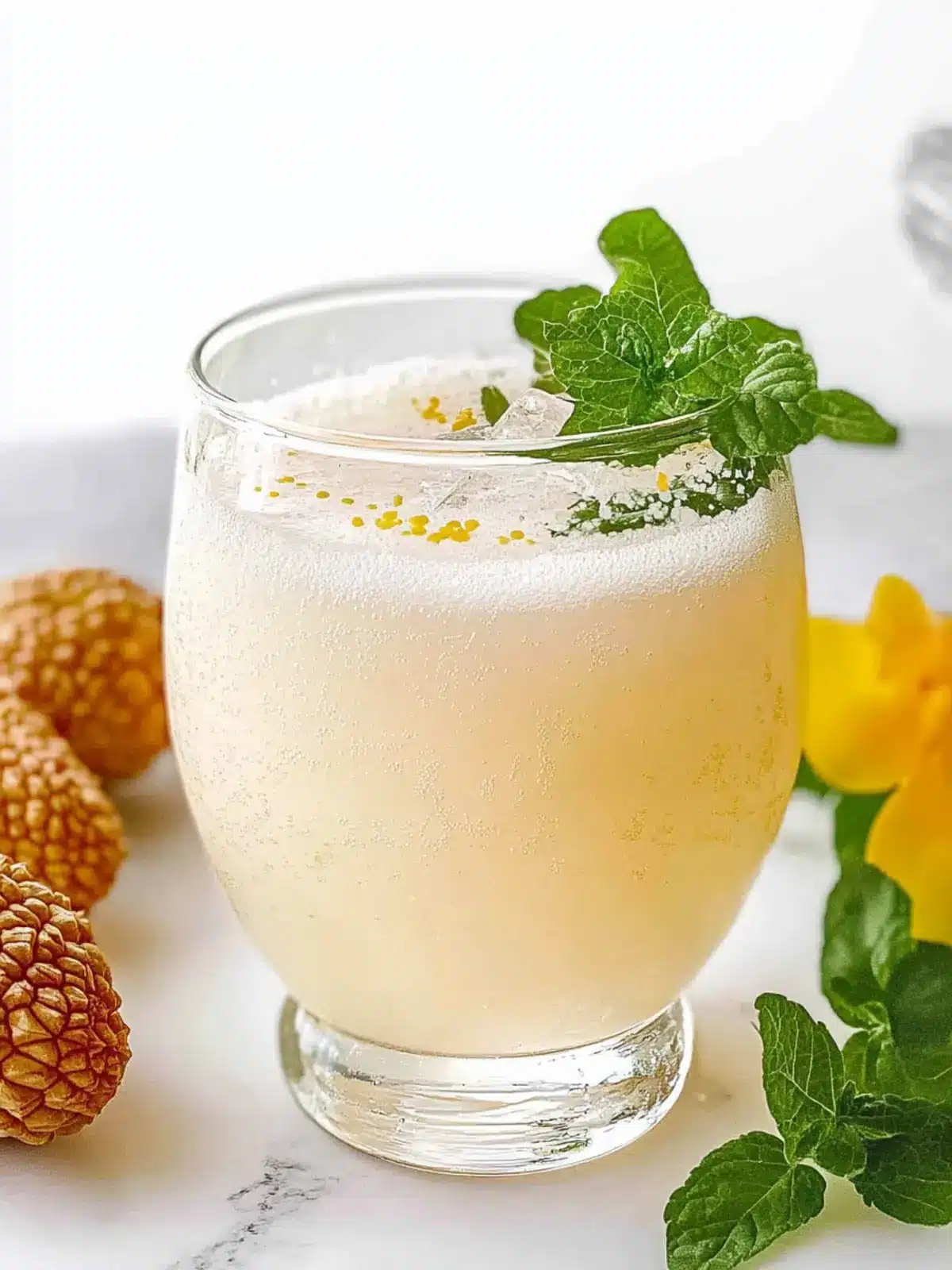 Refreshing Lychee Mocktail to Beat the Summer Heat 3 Lychee Mocktail