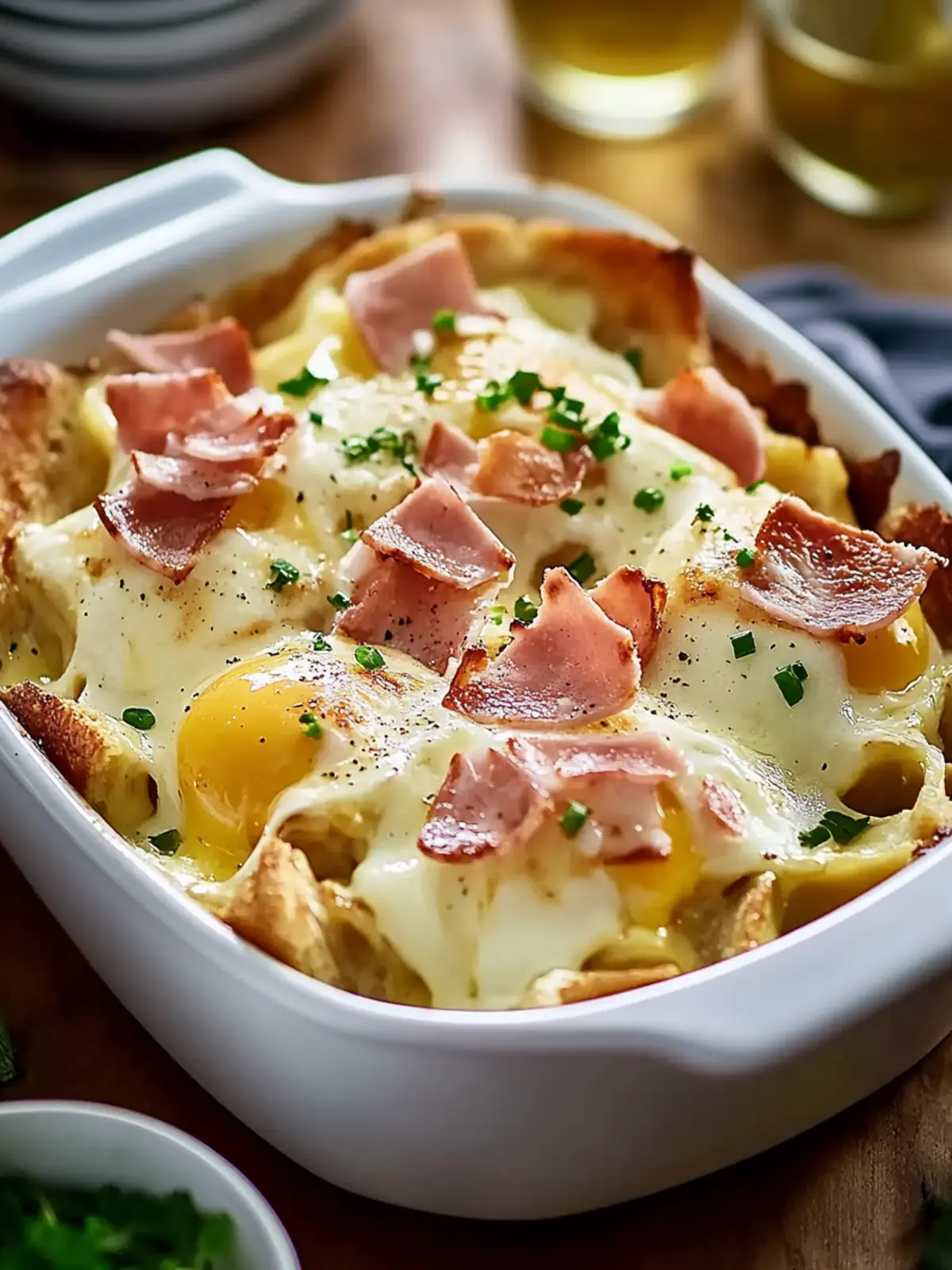 Deliciously Easy Eggs Benedict Casserole for Brunch Bliss 3 Eggs Benedict Casserole