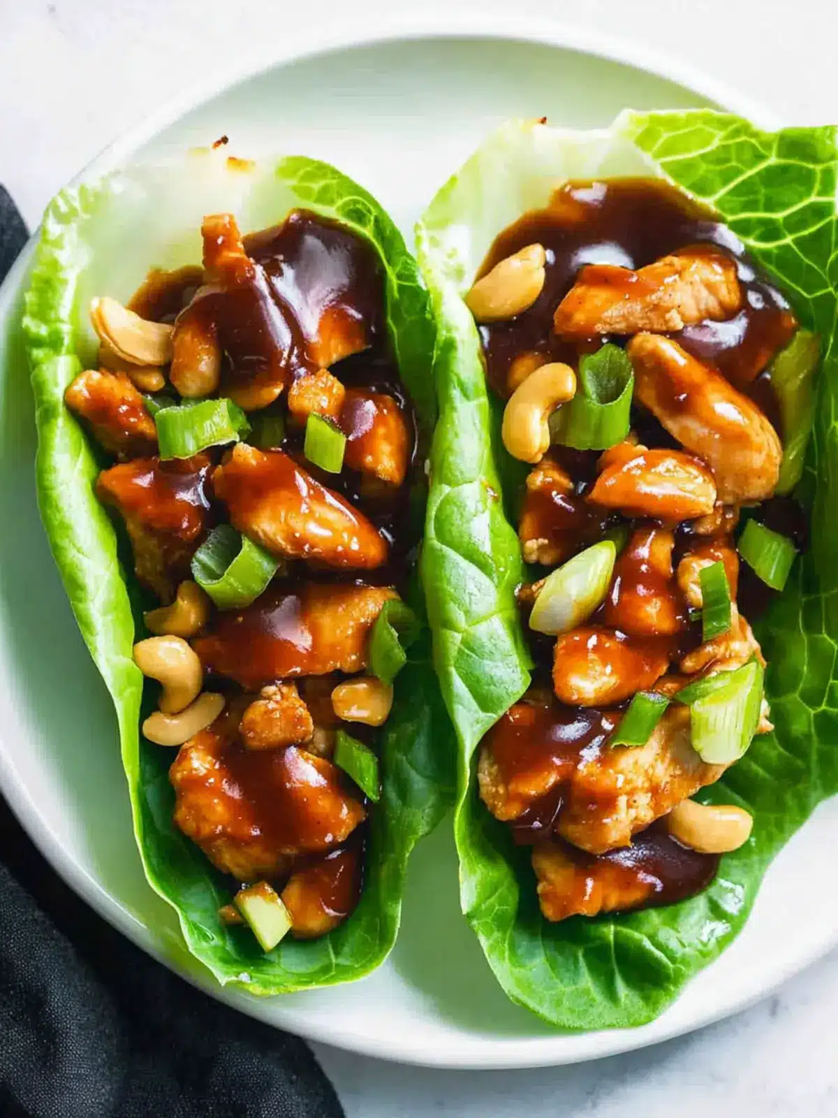 Delicious Cashew Chicken Lettuce Wraps Ready in 20 Minutes 3 Cashew Chicken Lettuce Wraps