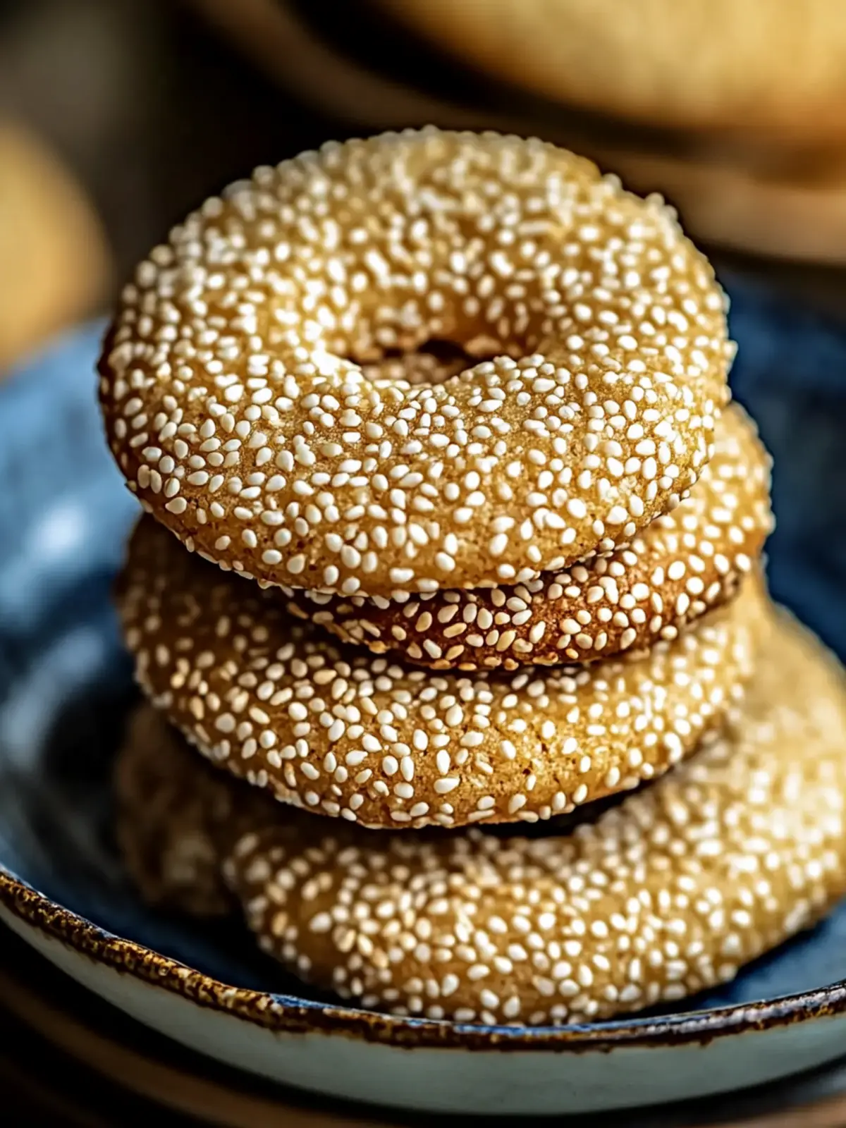Irresistible Baked Buttery Honey Sesame Cookies Recipe 3 Baked Buttery Honey Sesame Cookies
