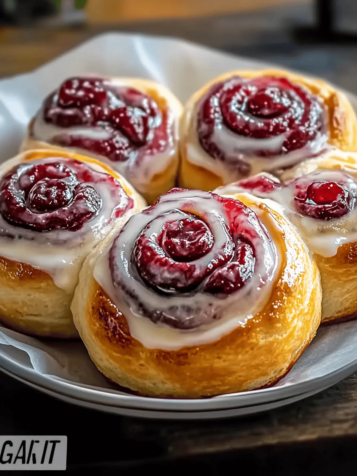 Delicious Cherry Sweet Rolls for a Cozy Homemade Treat 3 Cherry Sweet Rolls