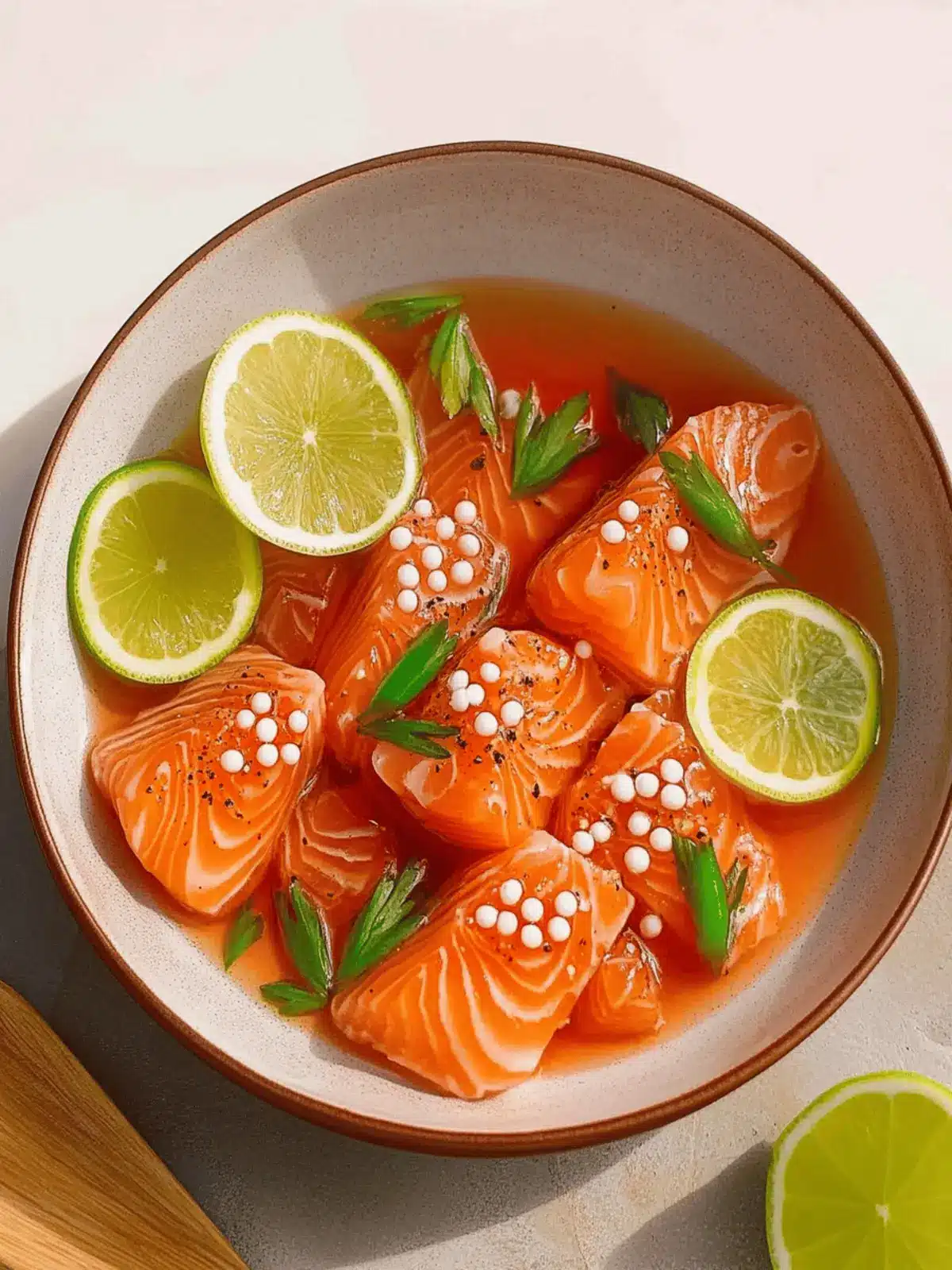 Delicious Salmon Crudo with Zesty Citrus Soy Dressing 4 Salmon Crudo
