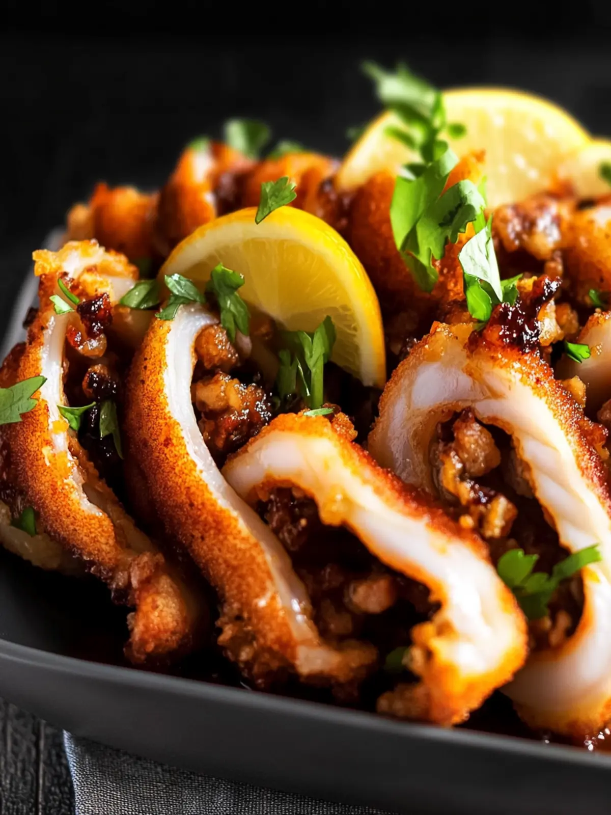 Crispy Stuffed Calamari That s Bursting with Flavor 3 Crispy Stuffed Calamari