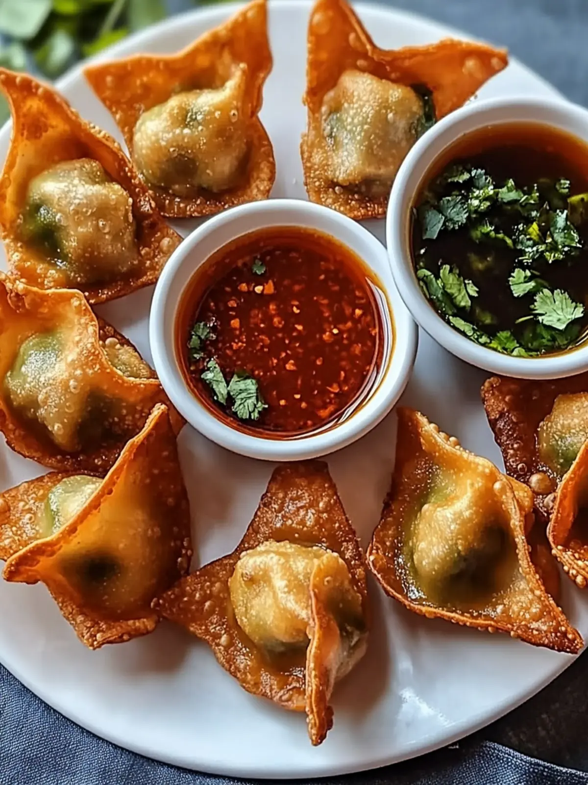 Crispy Curry Vegetable Wontons for Your Creative Home Cooking 2 Crispy Curry Vegetable Wontons