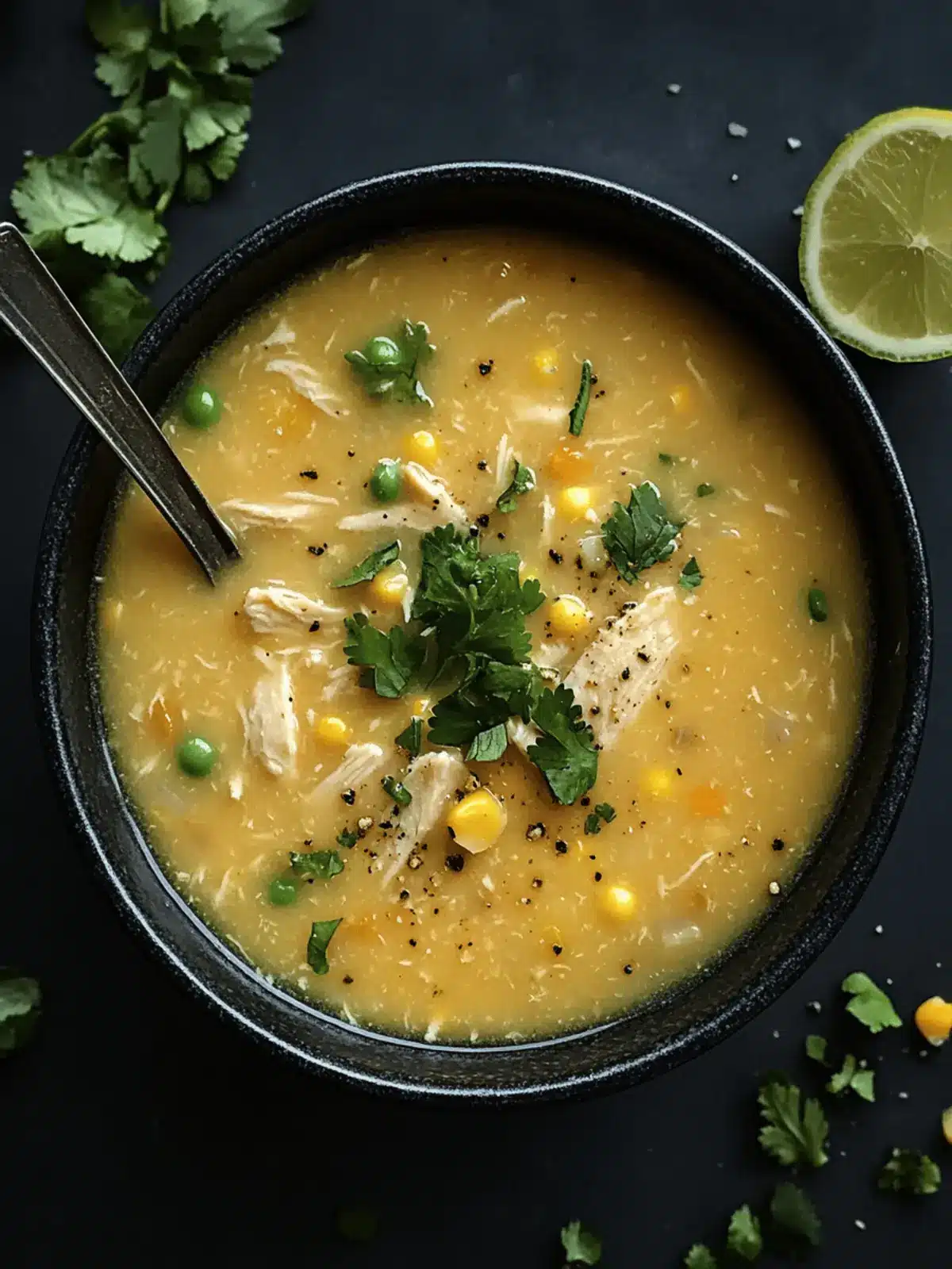 Homemade Chicken and Sweetcorn Soup for Cozy Nights 3 Chicken and Sweetcorn Soup