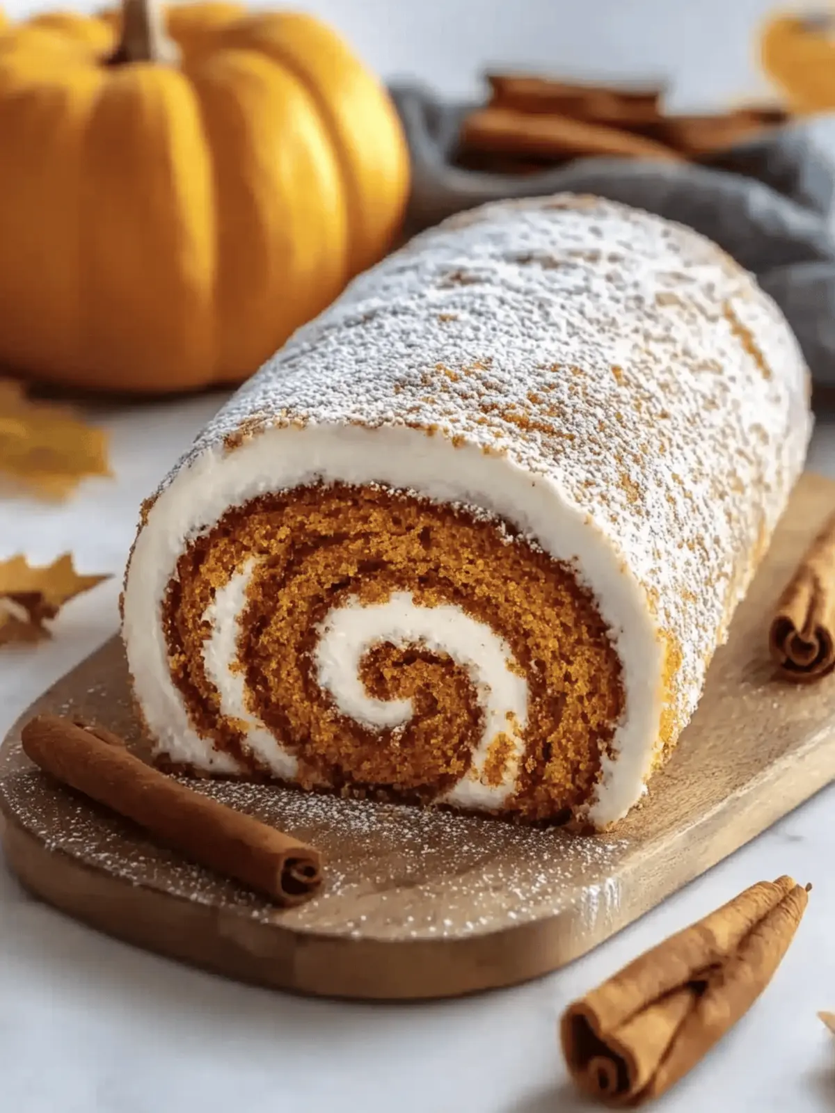 Fall Pumpkin Spice Roll Cake: A Cozy Dessert to Share 4 Fall Pumpkin Spice Roll Cake