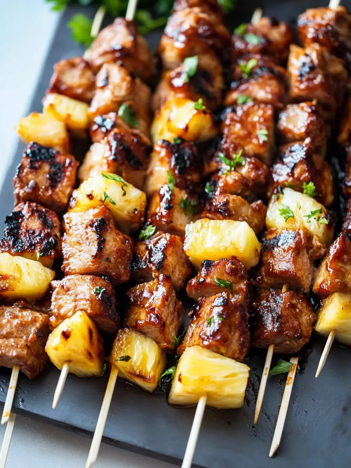 Flavor-Packed Pineapple BBQ Pork Skewers for Perfect Grilling 3 Pineapple BBQ Pork Skewers