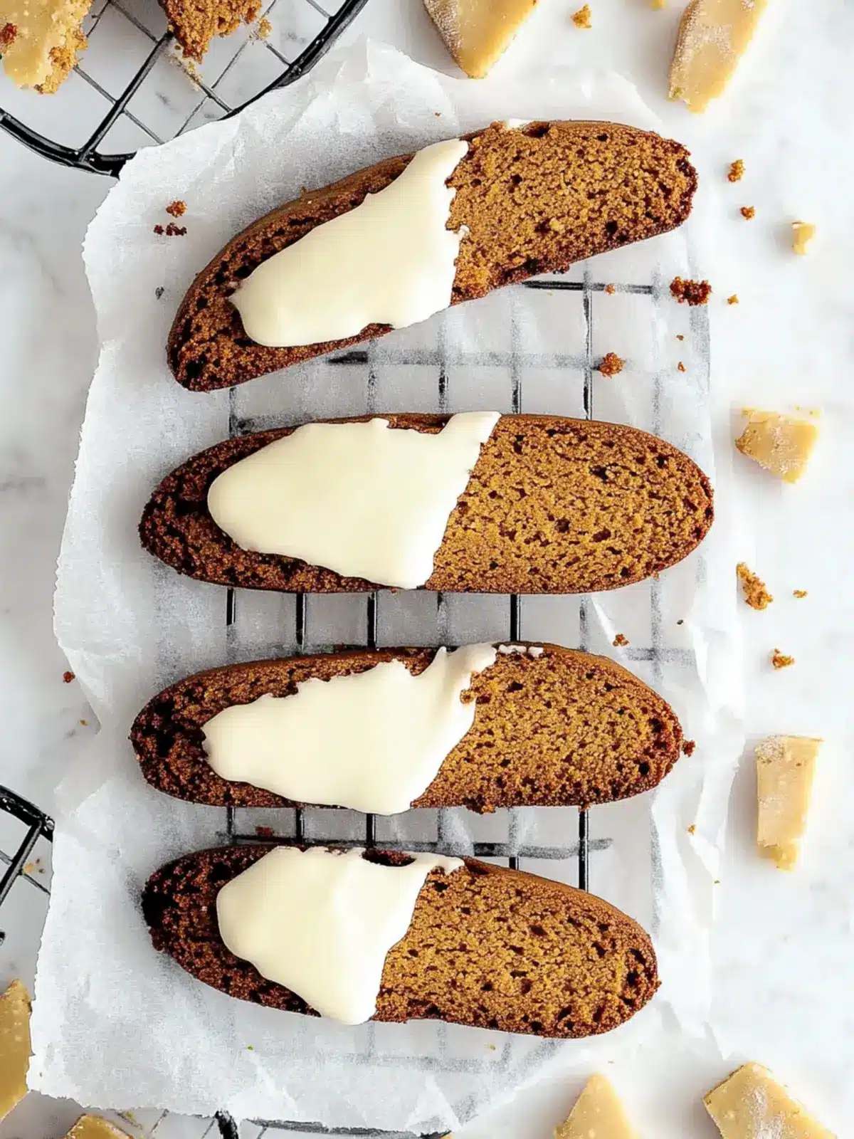 Irresistible Gingerbread Biscotti for Cozy Winter Mornings 4 Gingerbread Biscotti