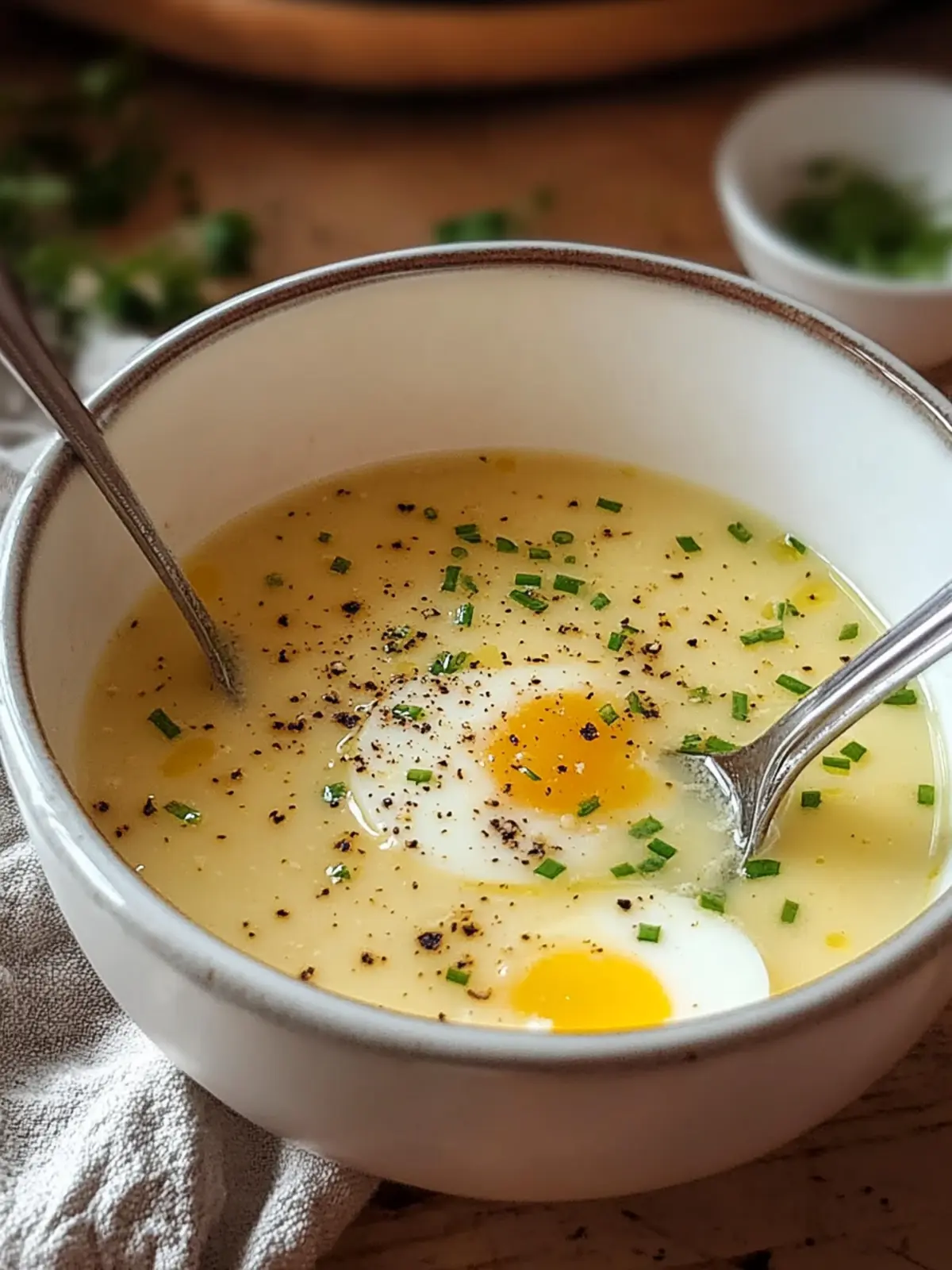 Savory Egg & Garlic Soup for Comforting Homemade Goodness 2 Egg & Garlic Soup