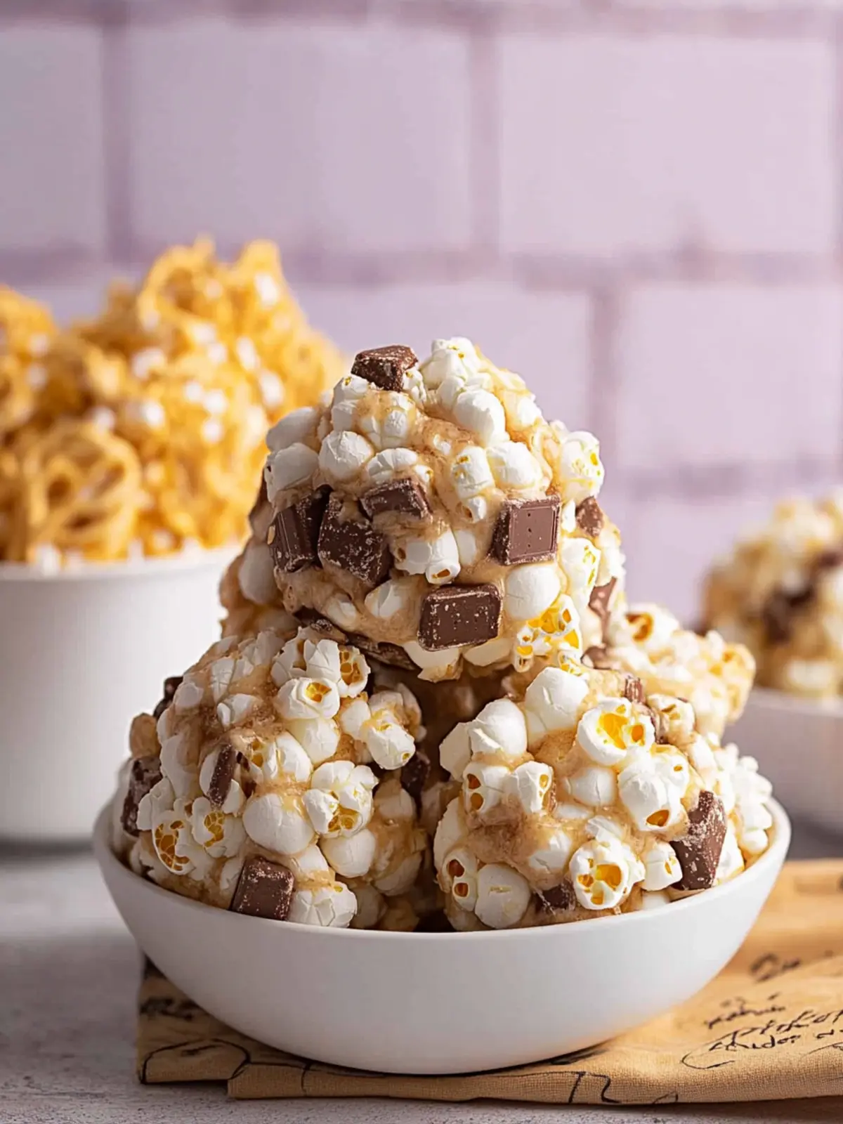 Irresistible S mores Popcorn Balls for Sweet Snack Bliss 4 S mores Popcorn Balls