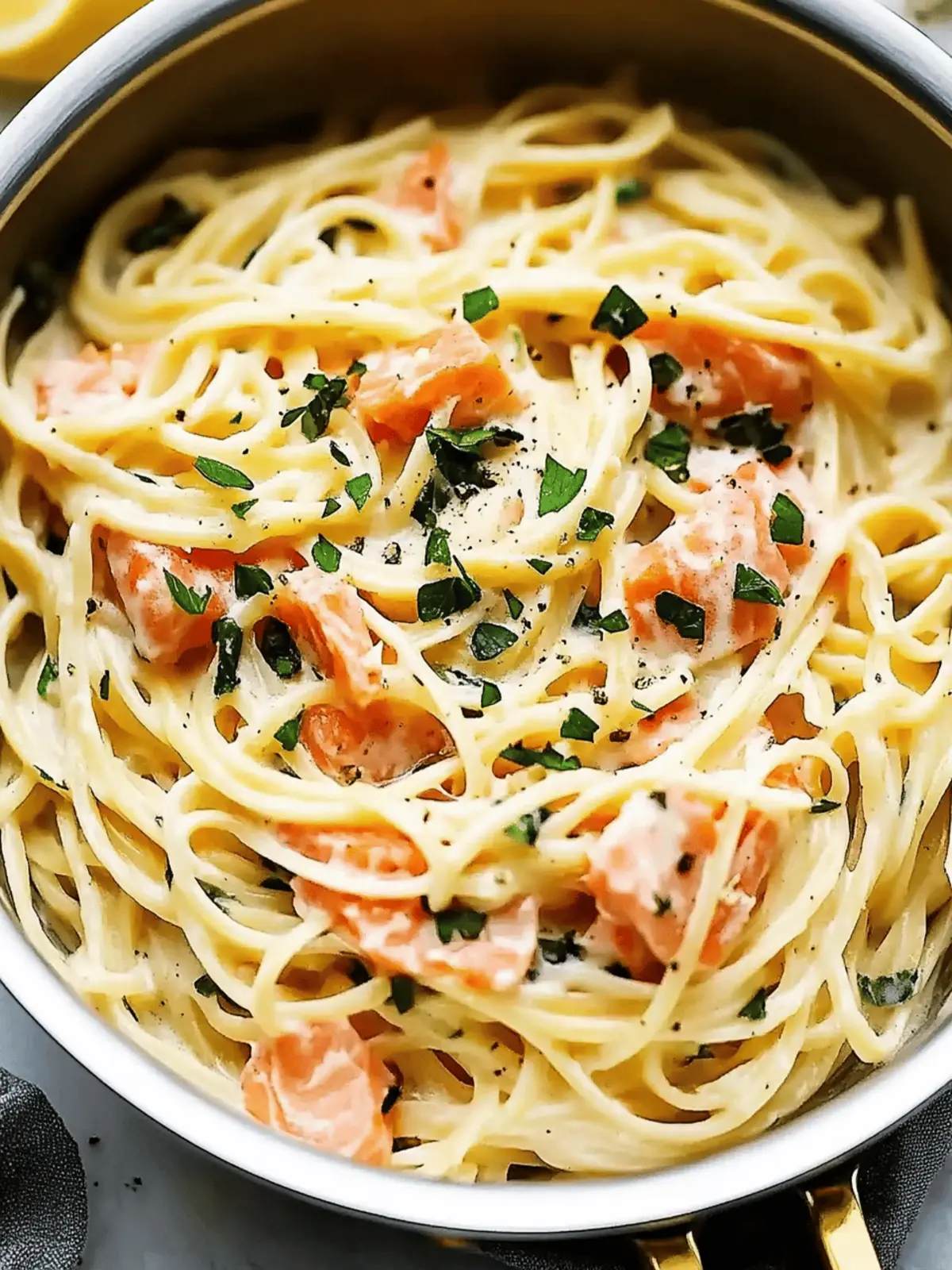 Heavenly Smoked Salmon Linguine Ready in Under 30 Minutes 3 Smoked Salmon Linguine