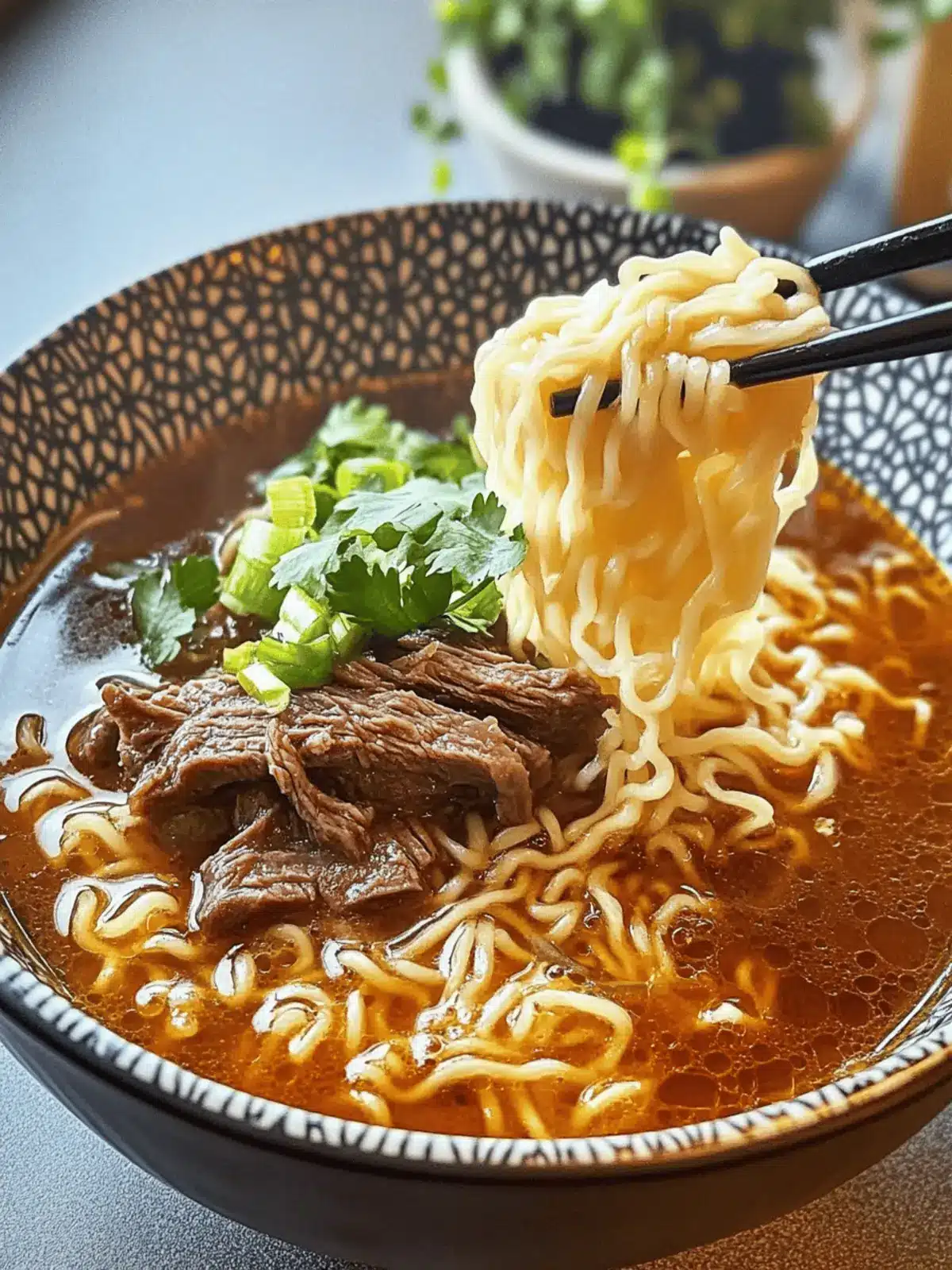Birria Ramen with Tender Beef: A Flavorful Fusion Delight 2 Birria Ramen with Tender Beef