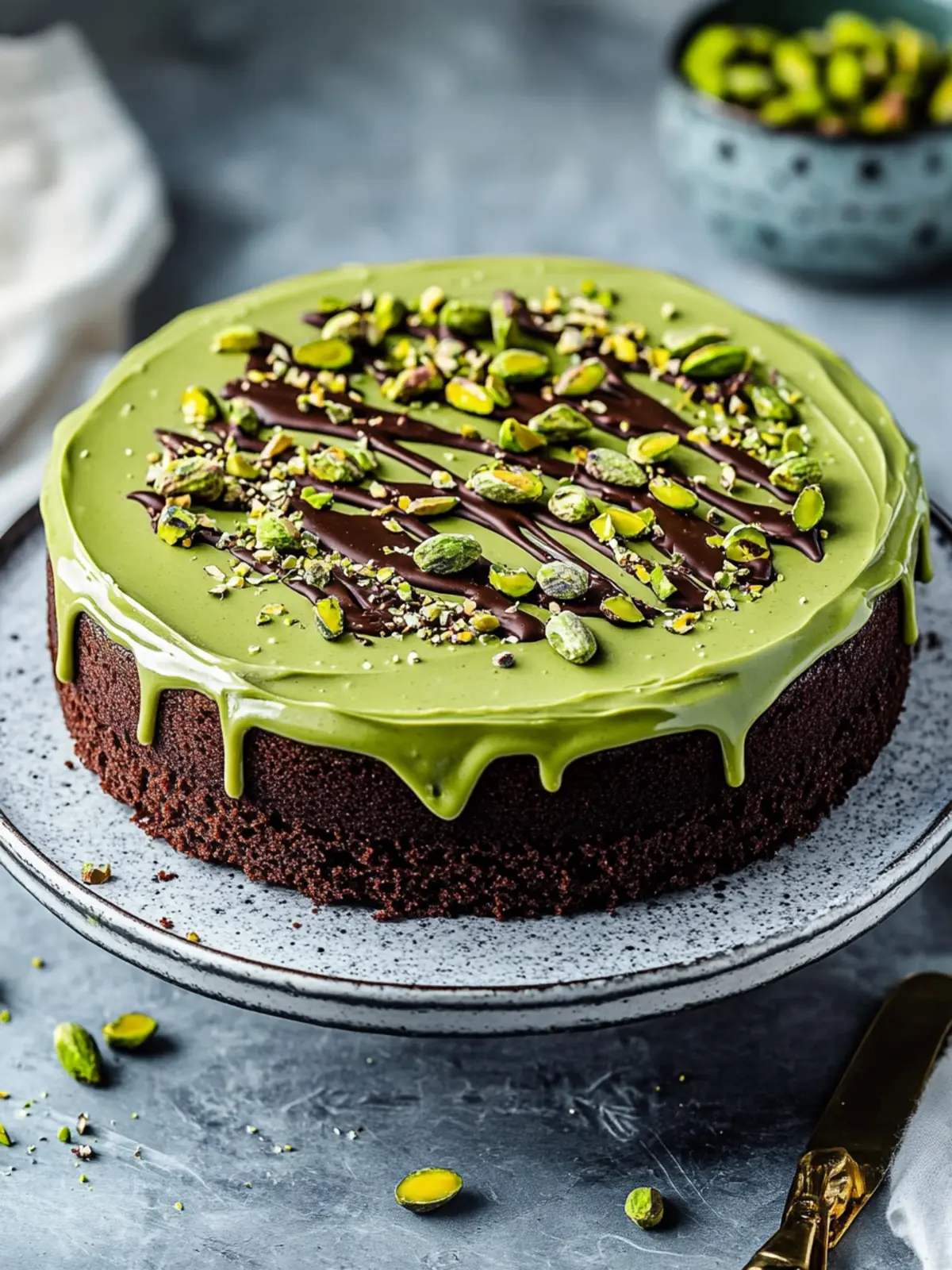Indulge in Dubai Chocolate Pistachio Cake Bliss Today 2 Dubai Chocolate Pistachio Cake