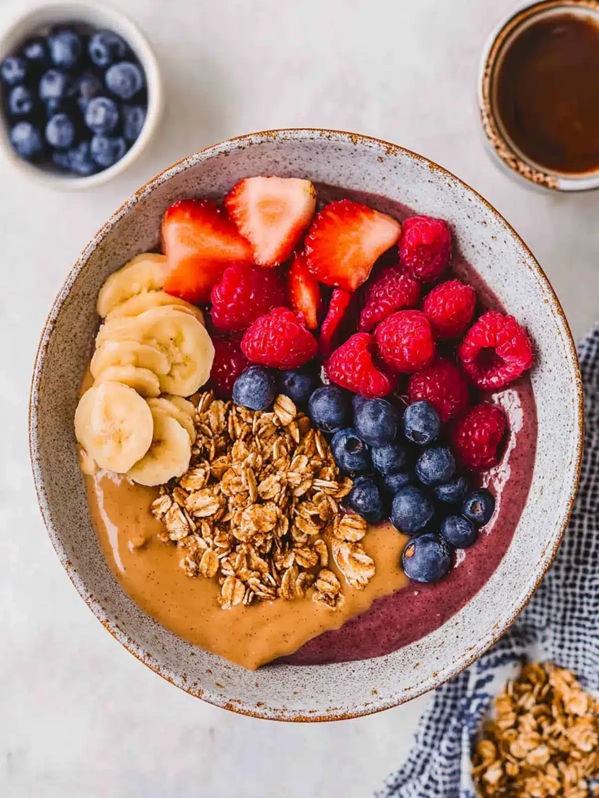 Create a Delicious Peanut Butter Acai Bowl in Just 10 Minutes 3 Peanut Butter Acai Bowl