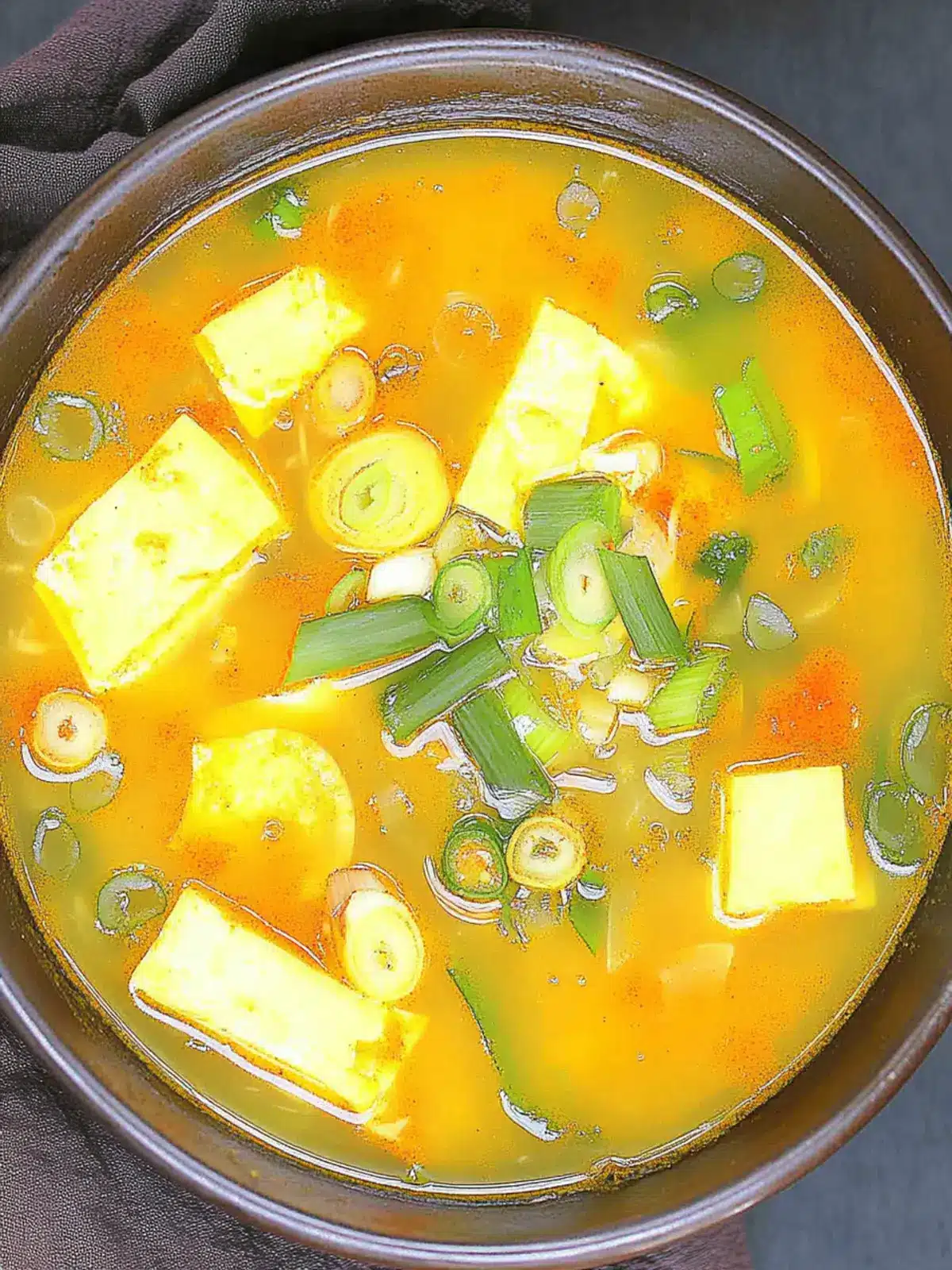 Miso Soup with Turmeric and Ginger for Cozy Feelings 2 Miso Soup with Turmeric and Ginger