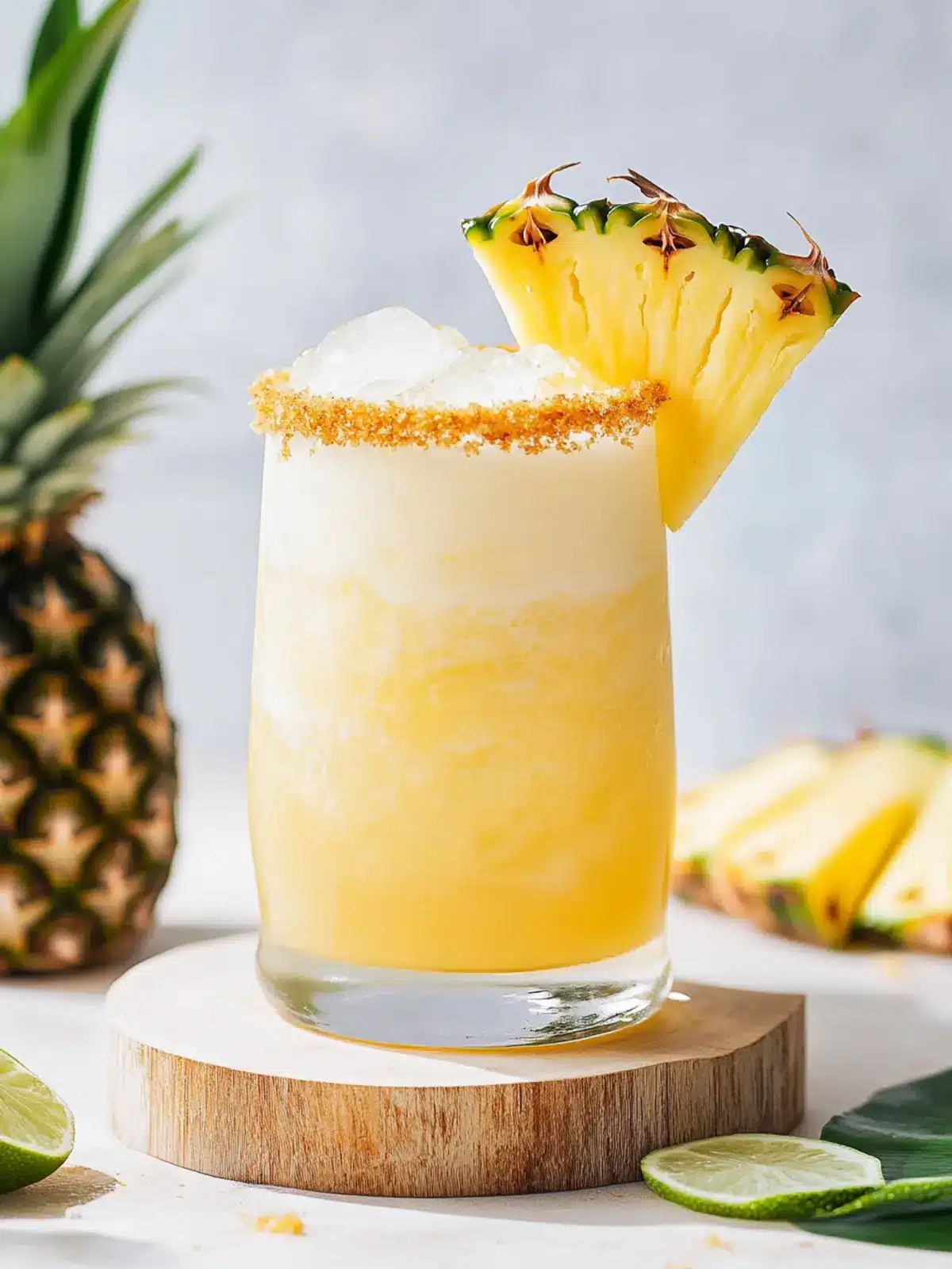Refreshing Pineapple Mocktail: A Tropical Escape at Home 3 Pineapple Mocktail