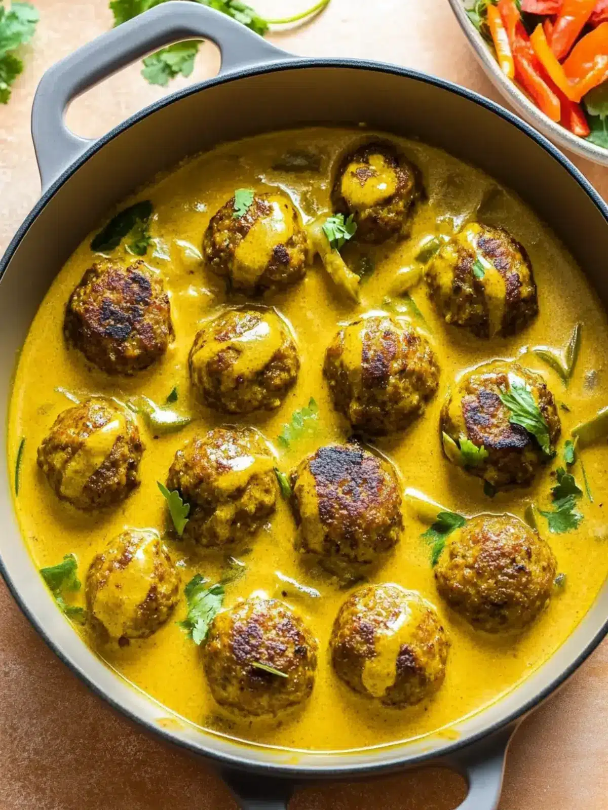 Savory Jerk Meatballs In Coconut Curry Sauce Bliss 3 Jerk Meatballs In Coconut Curry Sauce