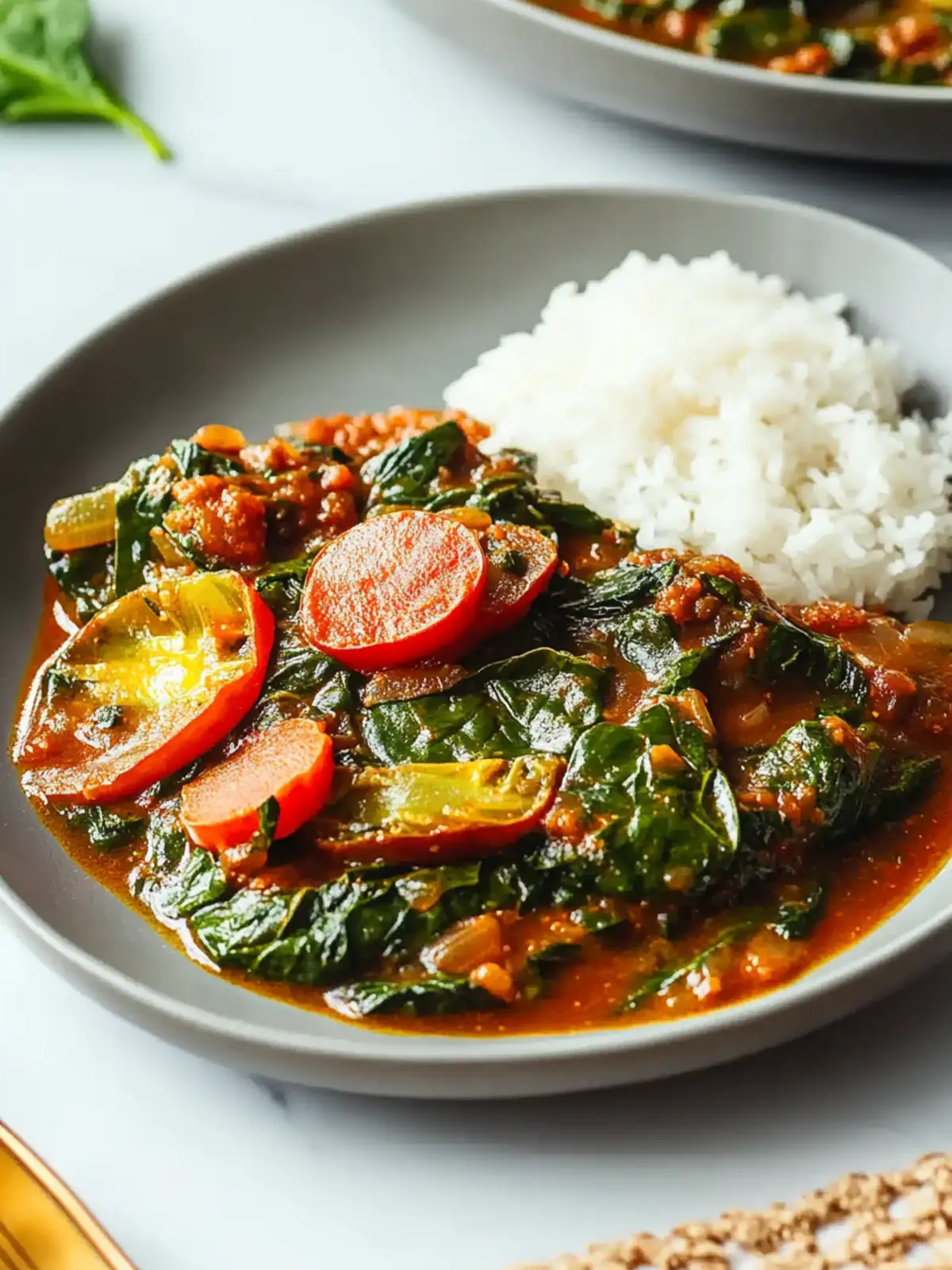 Ghanaian Spinach Stew: A Quick & Flavor-Packed Delight 3 Ghanaian Spinach Stew