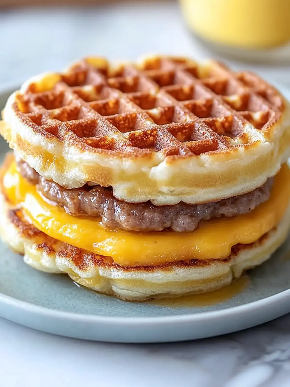 Irresistible McGriddle Chaffle: Your Keto Breakfast Game Changer 2 McGriddle Chaffle