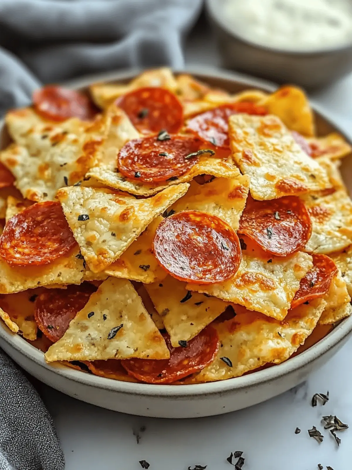 Crispy Pizza Chips: Your New Favorite Low-Carb Snack 3 Pizza Chips