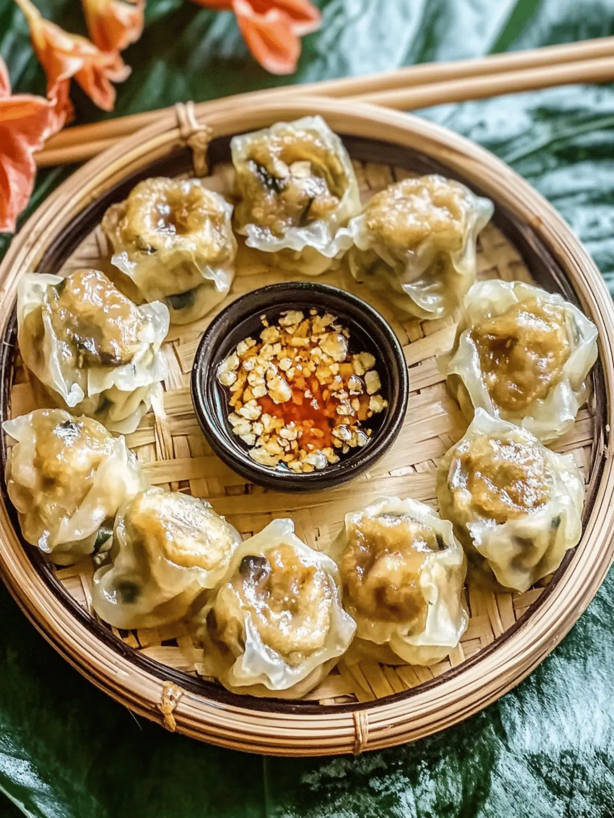 Delicious Kanom Jeeb: Make Savory Thai Dumplings at Home 4 Kanom Jeeb