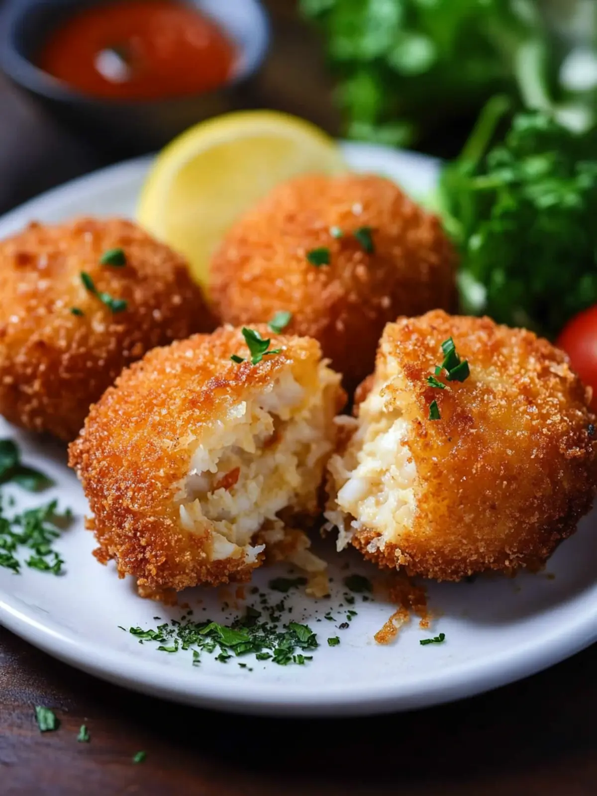 Delicious Crab Cream Croquette: Crispy Comfort in Every Bite 2 Crab Cream Croquette