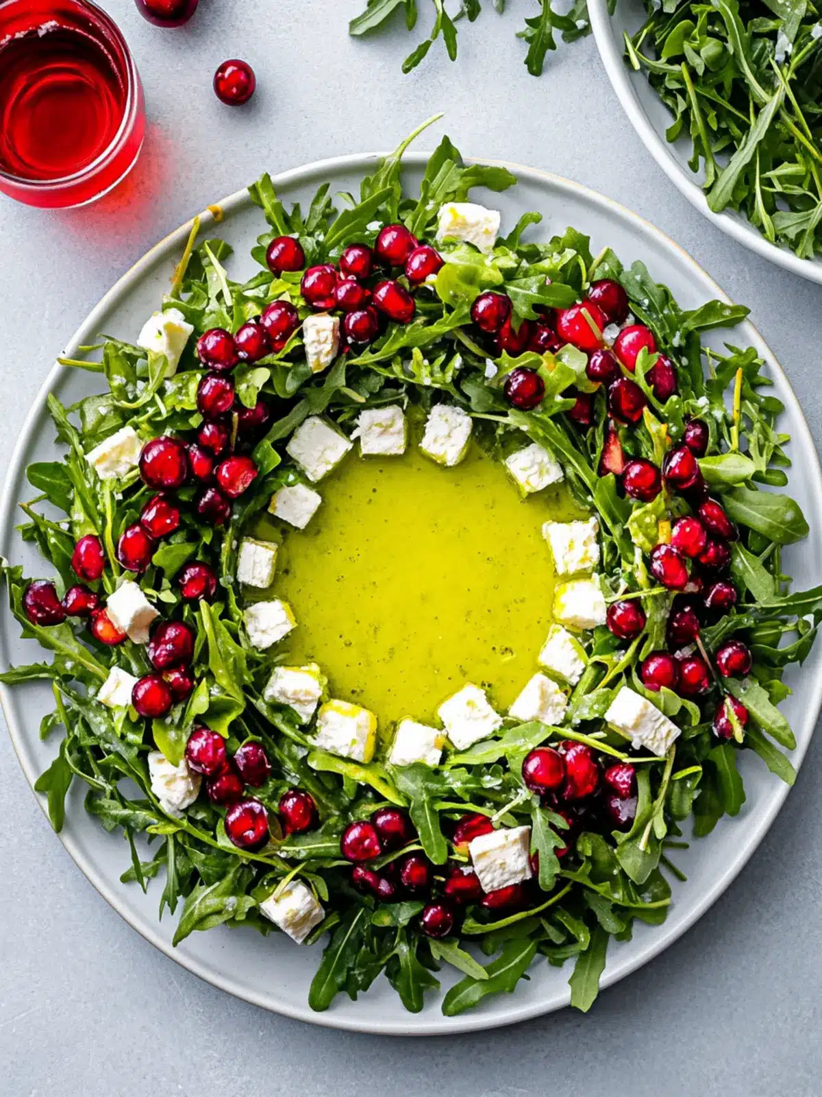 Colorful Christmas Wreath Salad to Dazzle Your Holiday Table 4 Christmas Wreath Salad