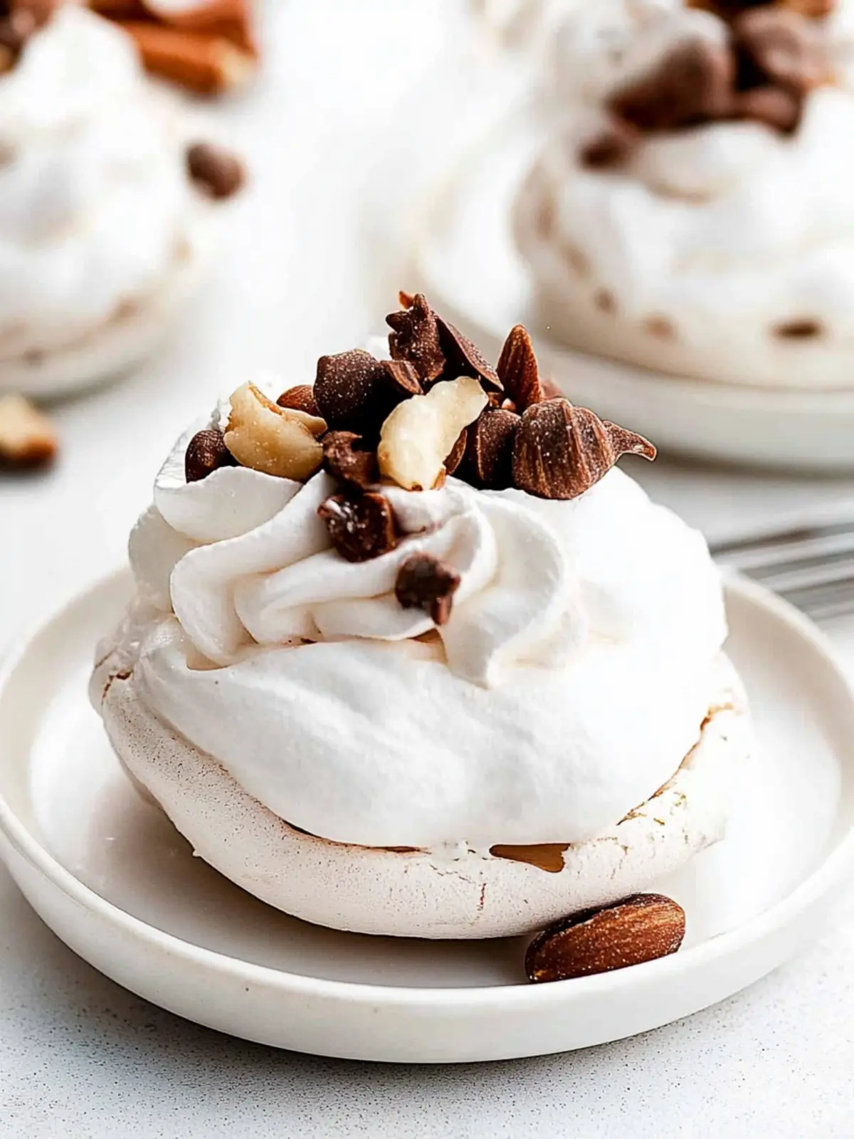Delightful Mini Pavlova Nests for Coconut Lovers 2 Mini Pavlova Nests