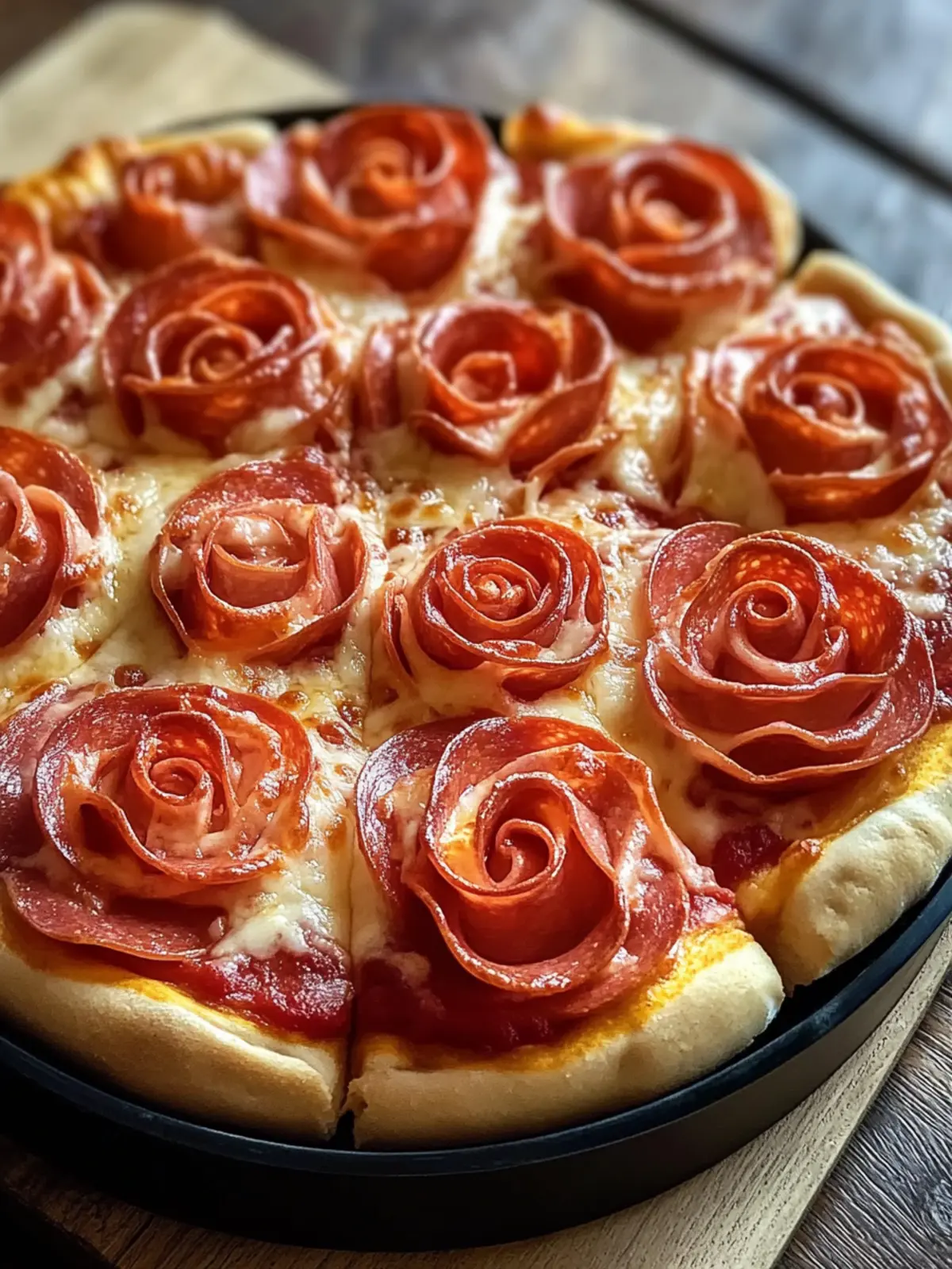 Delicious Pizza Roses: Your New Favorite Dinner Delight 3 Pizza Roses