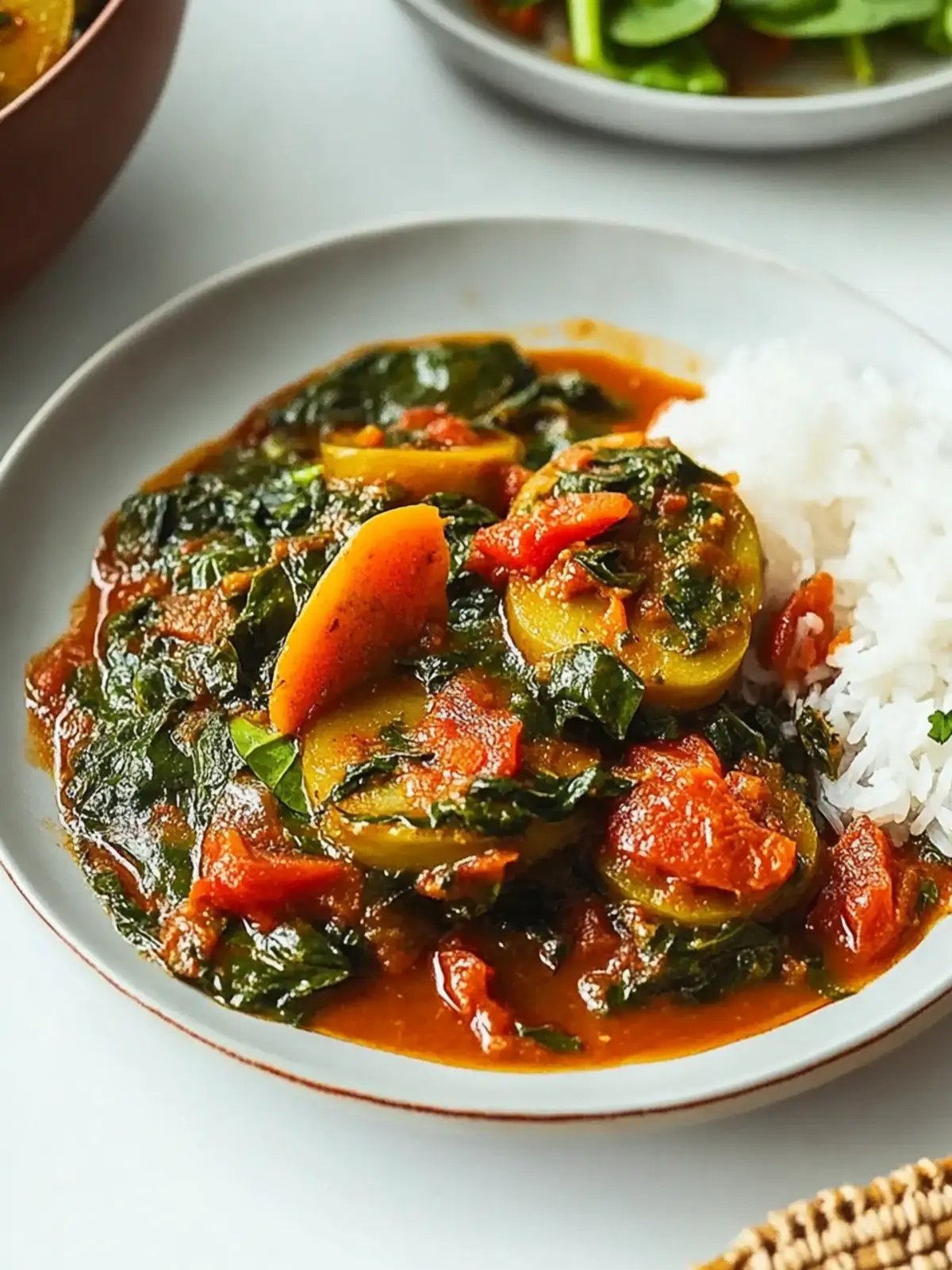 Ghanaian Spinach Stew: A Quick & Flavor-Packed Delight 2 Ghanaian Spinach Stew