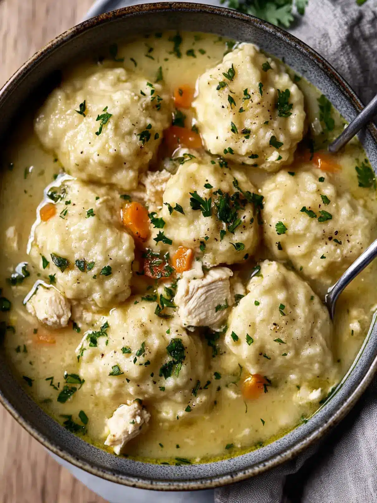 Delicious Keto Chicken and Dumplings That Wow Your Tastebuds 2 Keto Chicken and Dumplings