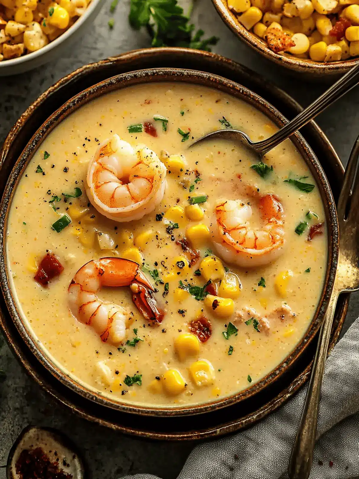 Delicious New Orleans Shrimp and Corn Bisque to Warm Your Soul 4 New Orleans Shrimp and Corn Bisque