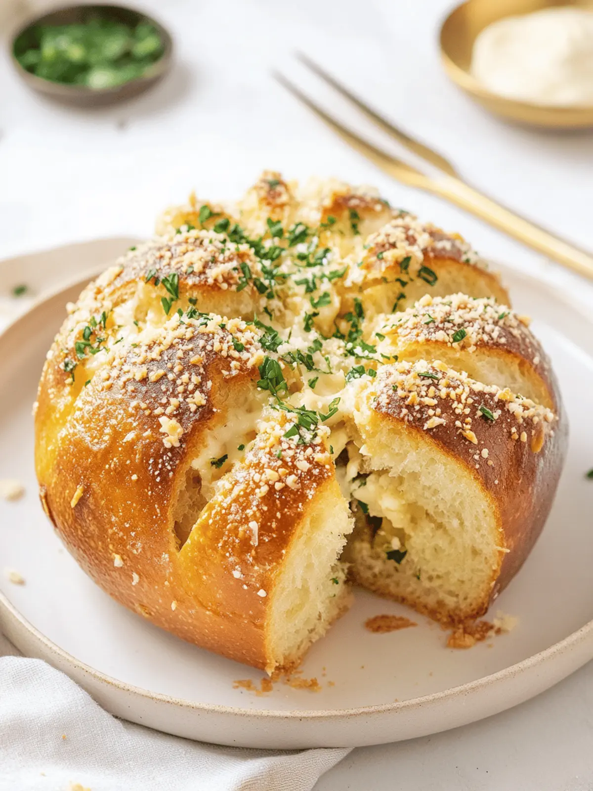 Korean Cream Cheese Garlic Bread Rolls to Satisfy Your Cravings 2 Korean Cream Cheese Garlic Bread