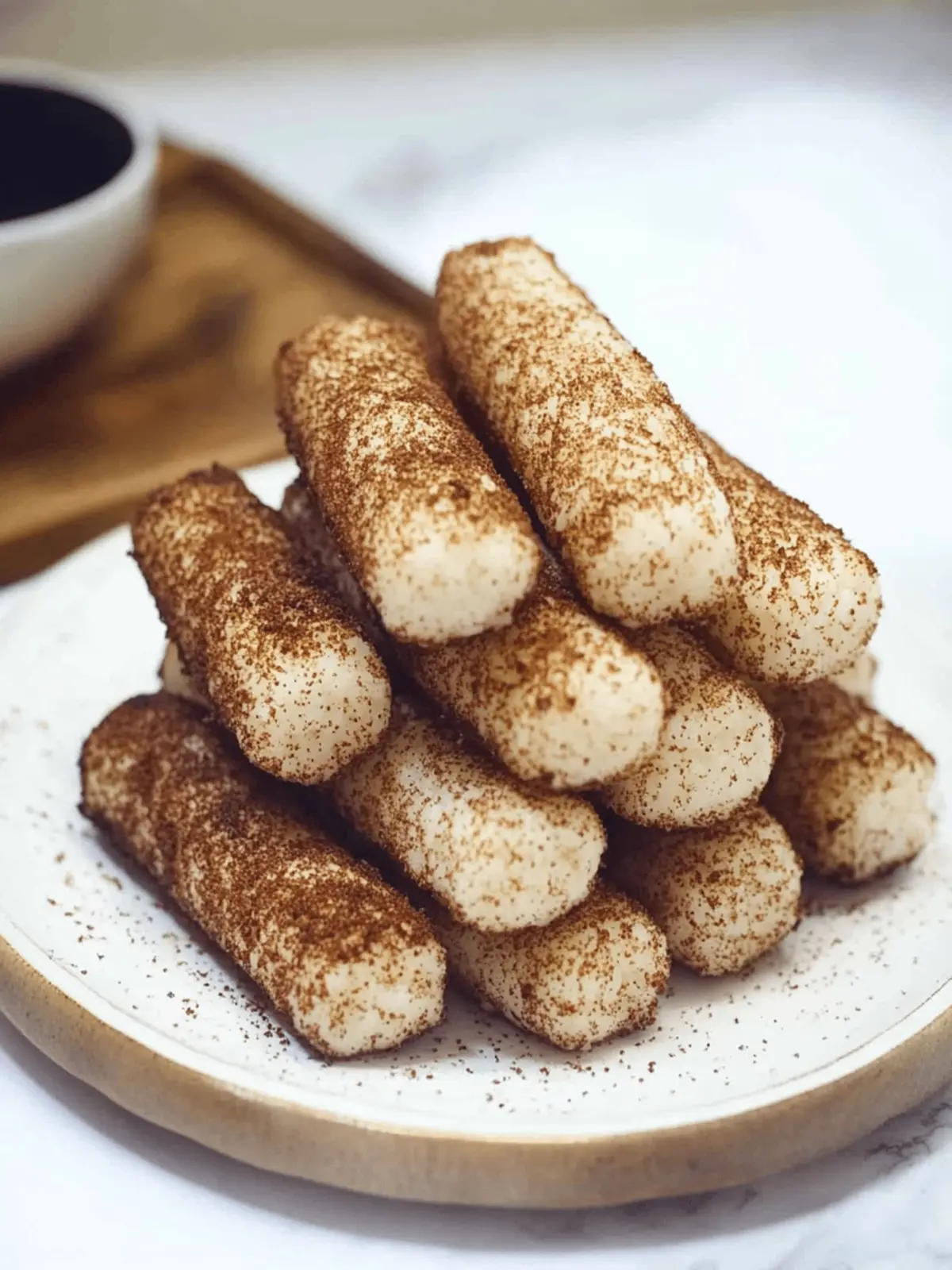 Deliciously Chewy Rice Cake Churros in Just 30 Minutes 4 Rice Cake Churros