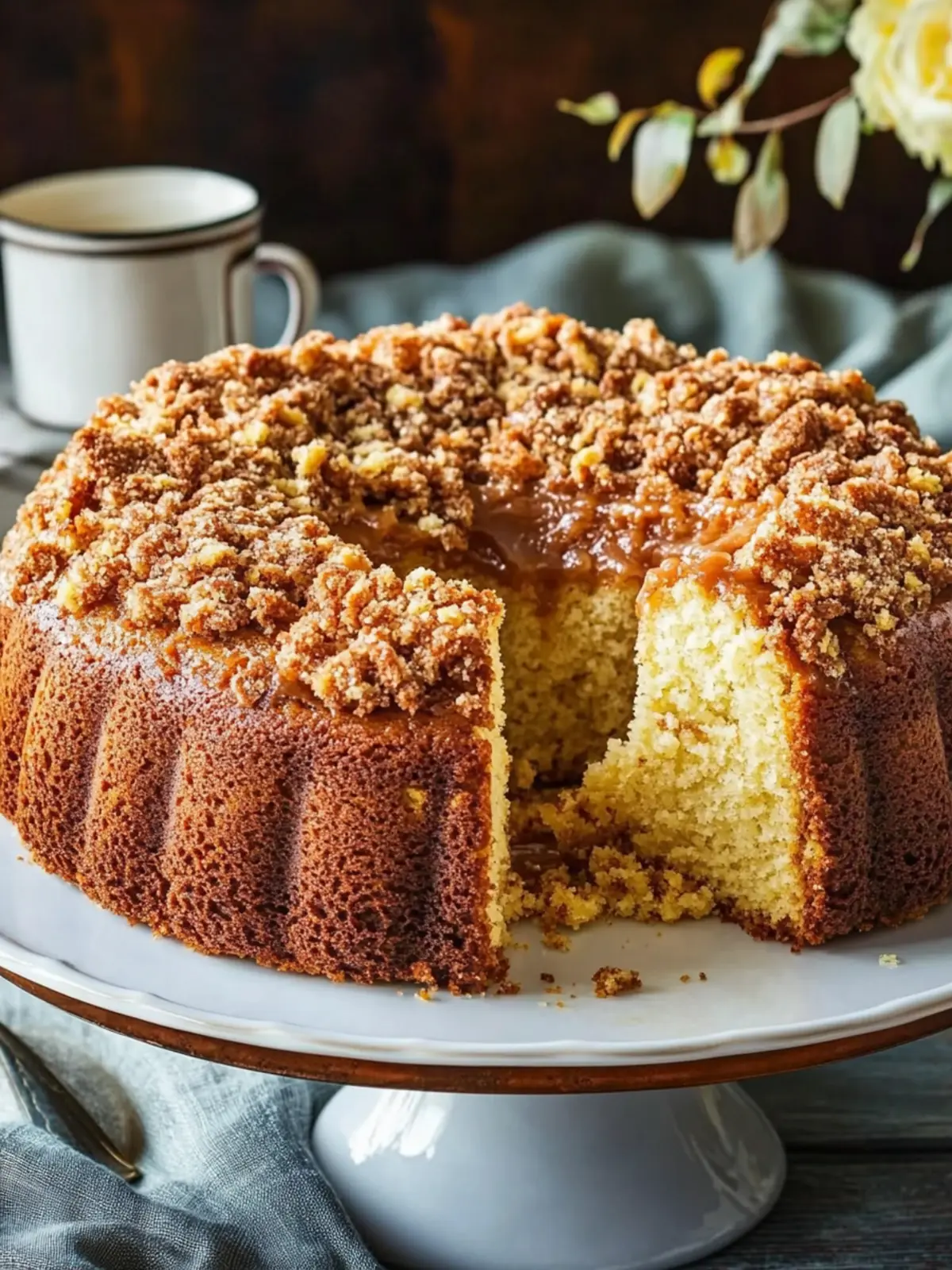 Sour Cream Coffee Cake with Almond Streusel You'll Love 4 Sour Cream Coffee Cake