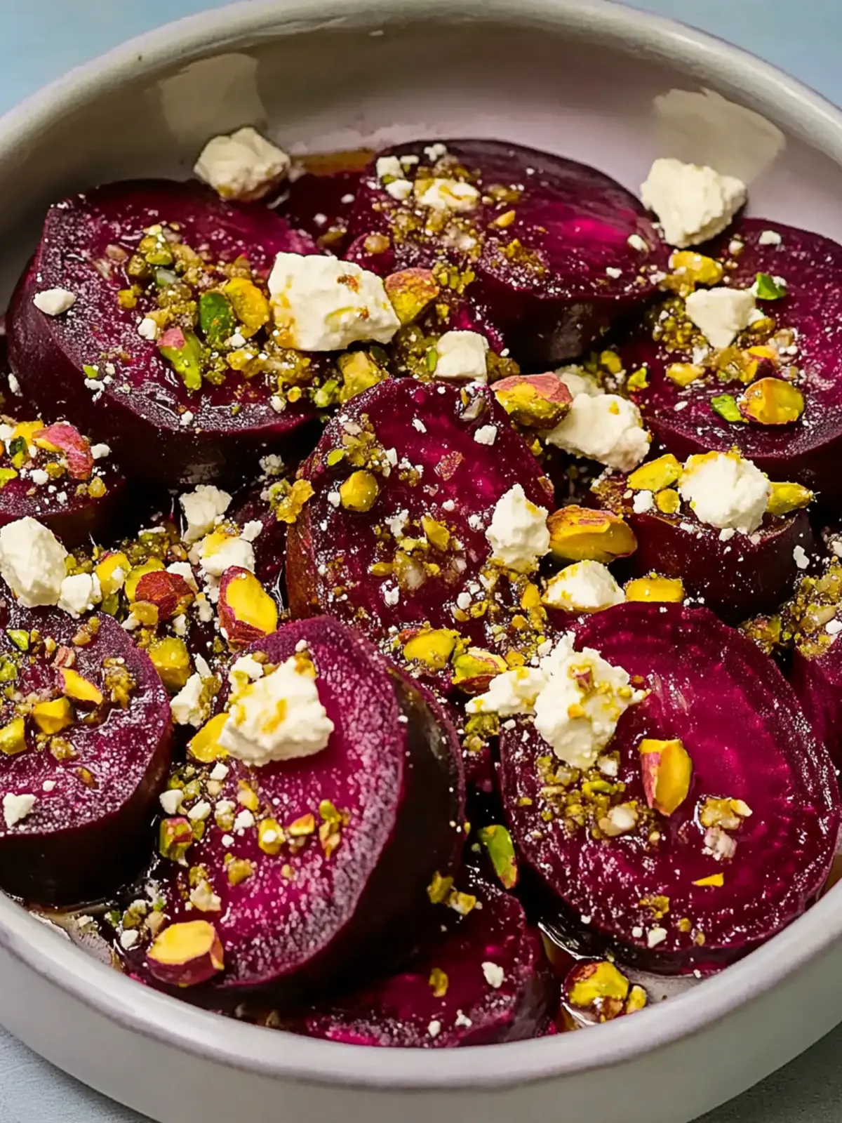 Melting Beets with Feta & Pistachios: A Flavorful Delight 4 Melting Beets with Feta & Pistachios