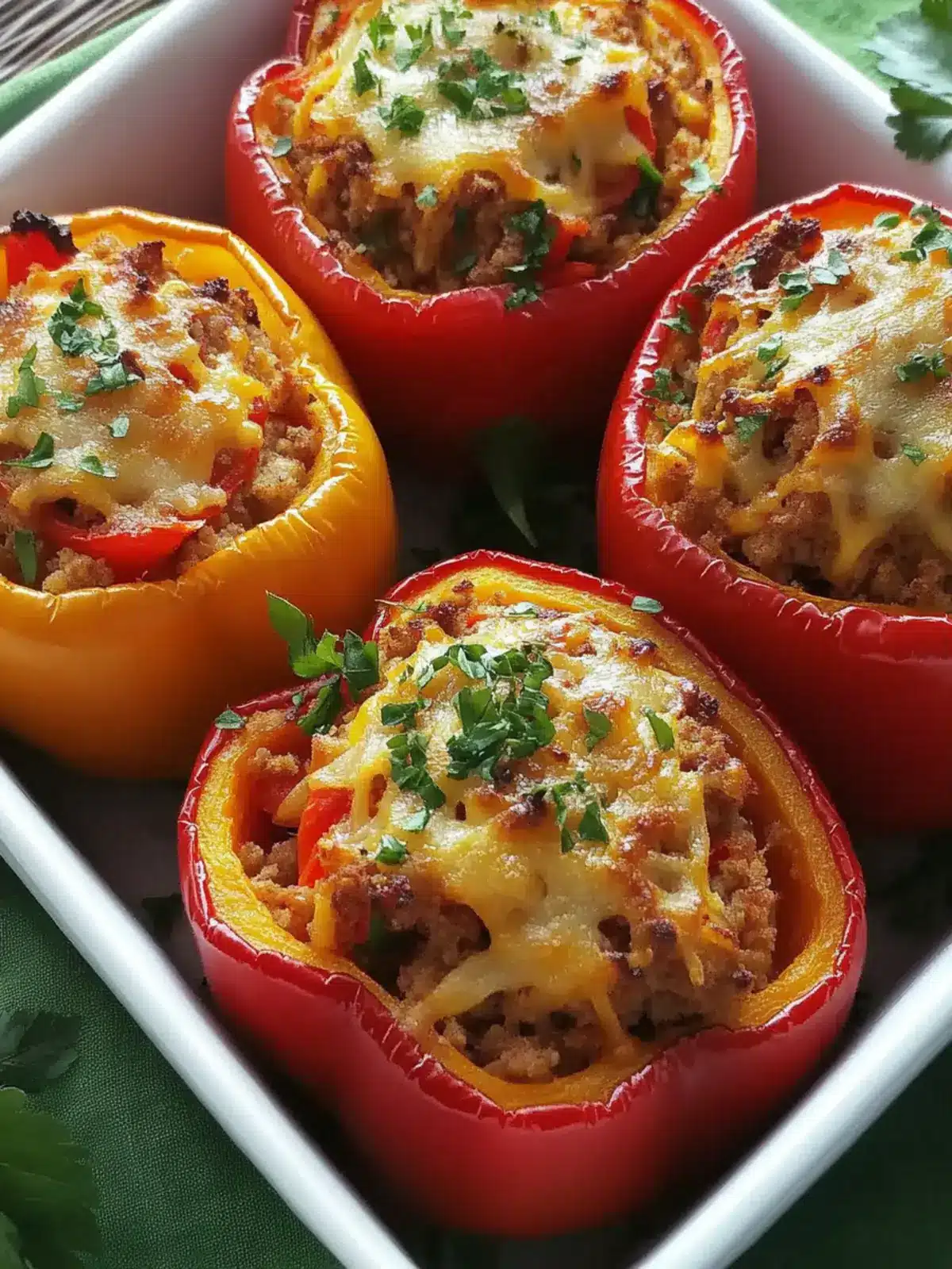 Chorizo Stuffed Peppers: A Flavor-Packed Homemade Delight 3 Chorizo Stuffed Peppers