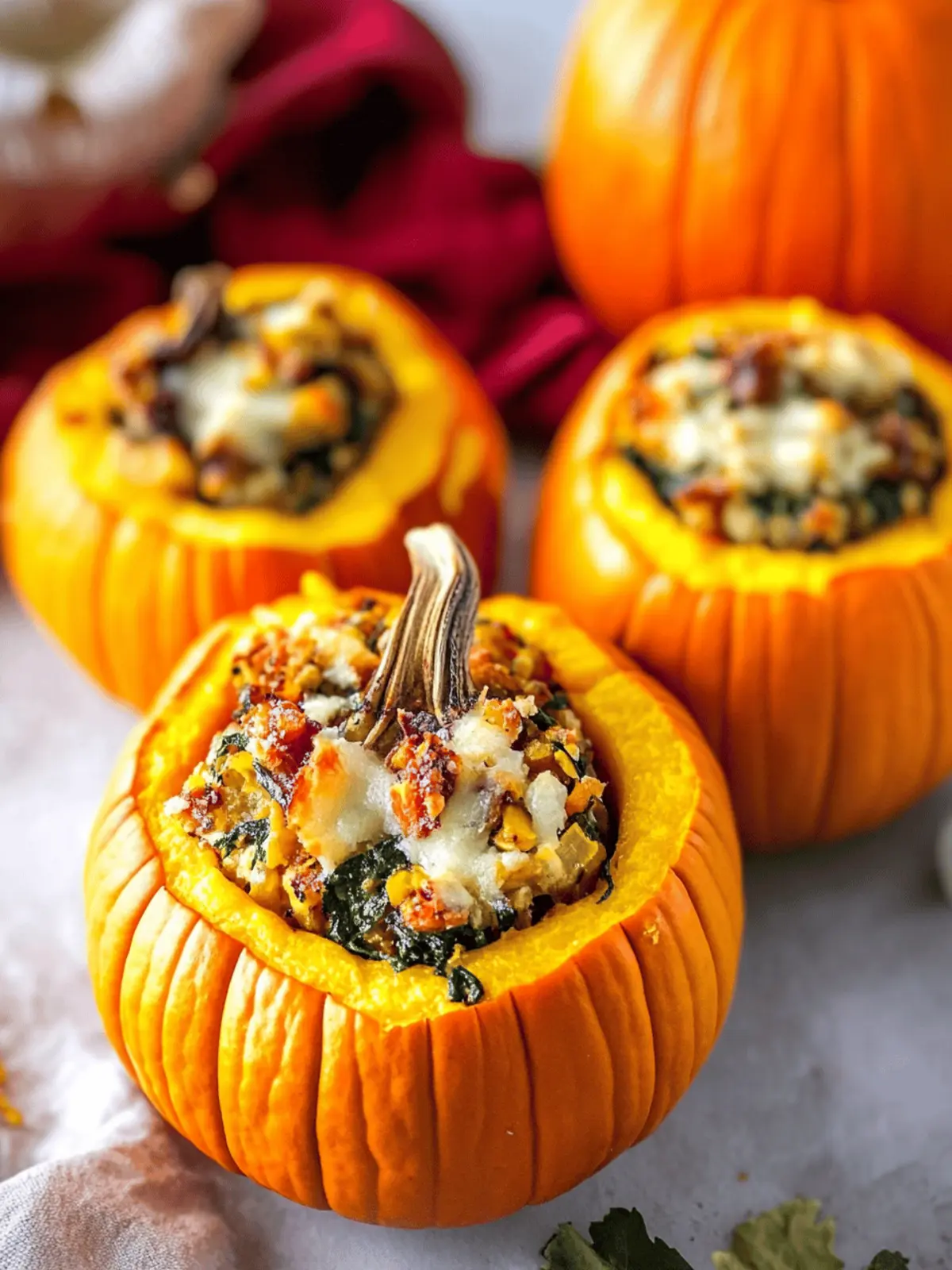 Savory Stuffed Pumpkin with Turkey Sausage for Fall Bliss 3 Stuffed Pumpkin