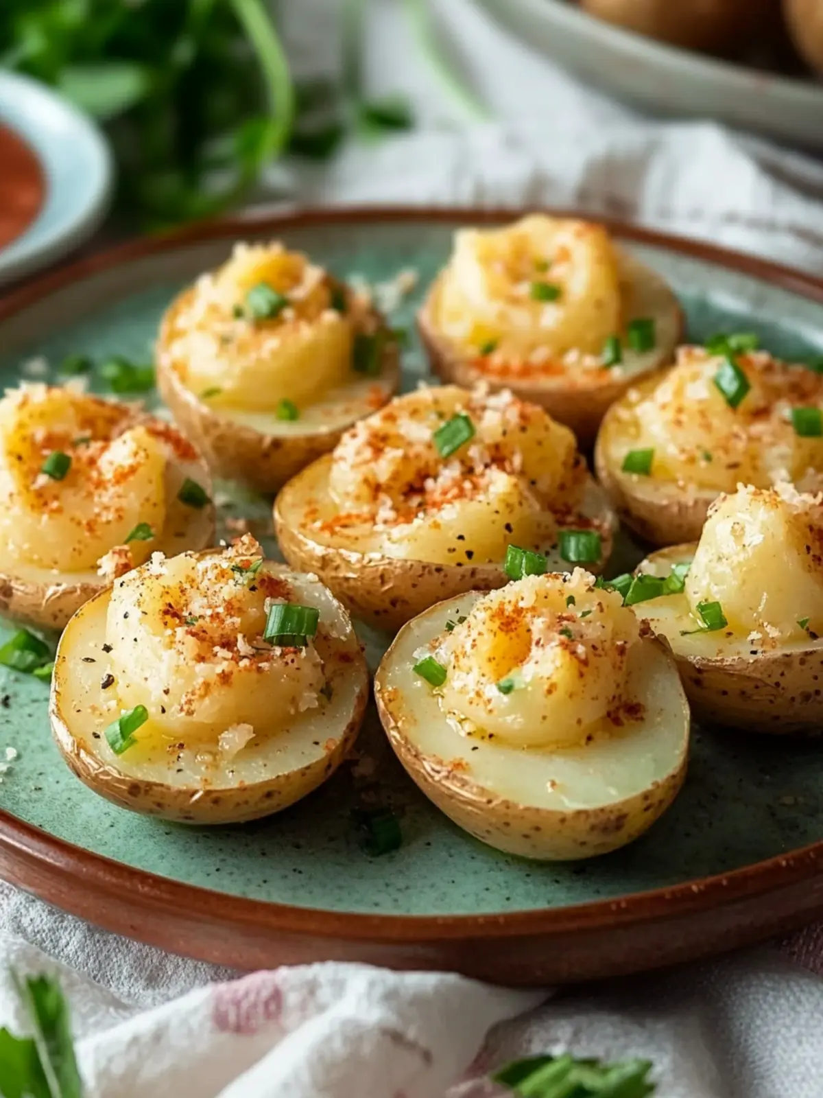 Irresistibly Creamy Deviled Potatoes You ll Love 2 Deviled Potatoes