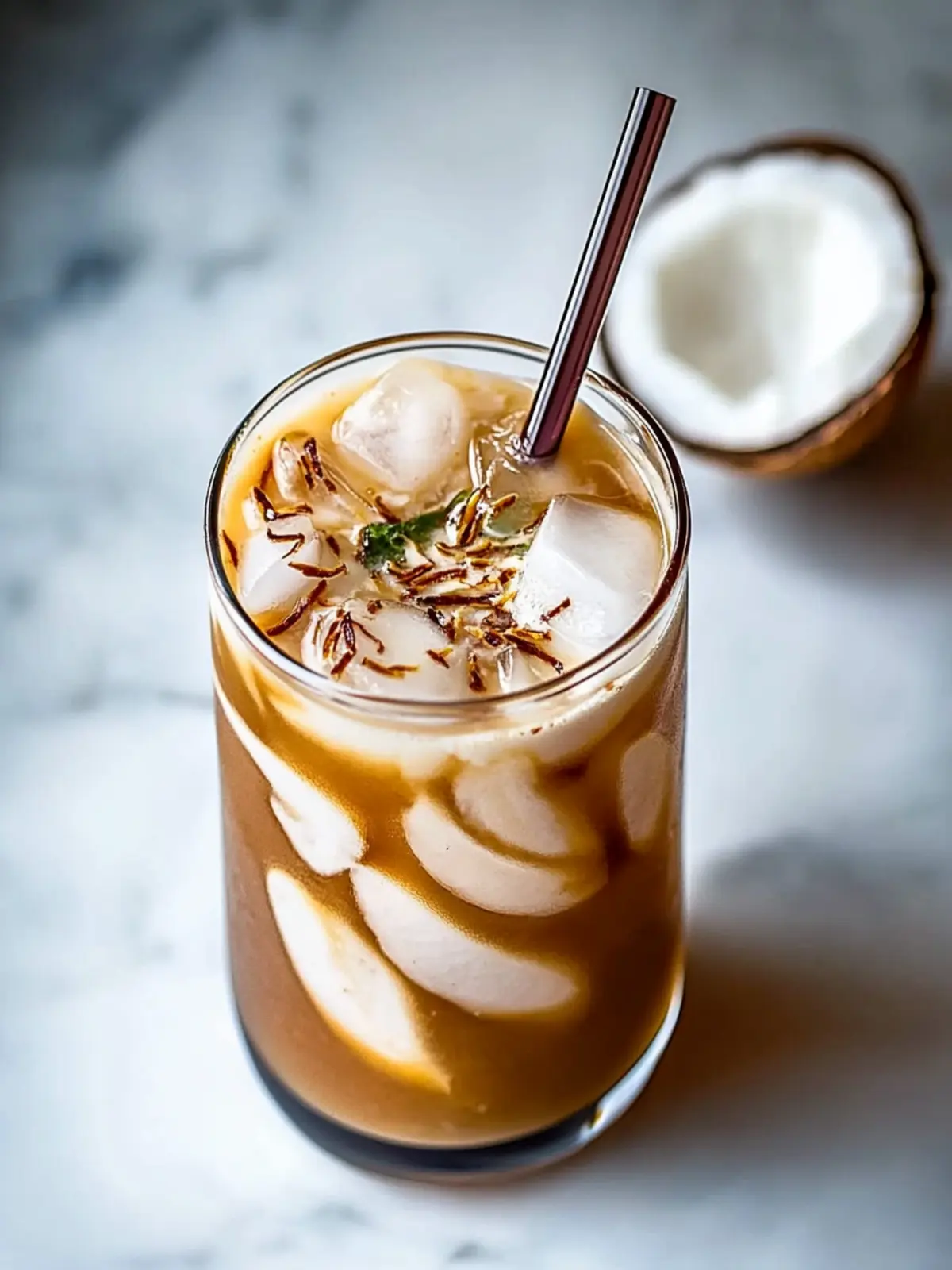 Delight in Creamy Coconut Thai Iced Tea Your New Favorite Treat 3 Creamy Coconut Thai Iced Tea