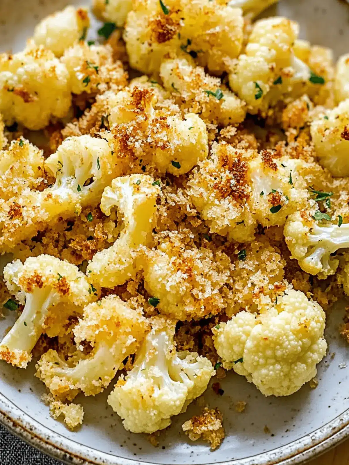 Garlic Butter Saut ed Cauliflower with Breadcrumbs Delight 3 Garlic Butter Saut ed Cauliflower with Breadcrumbs