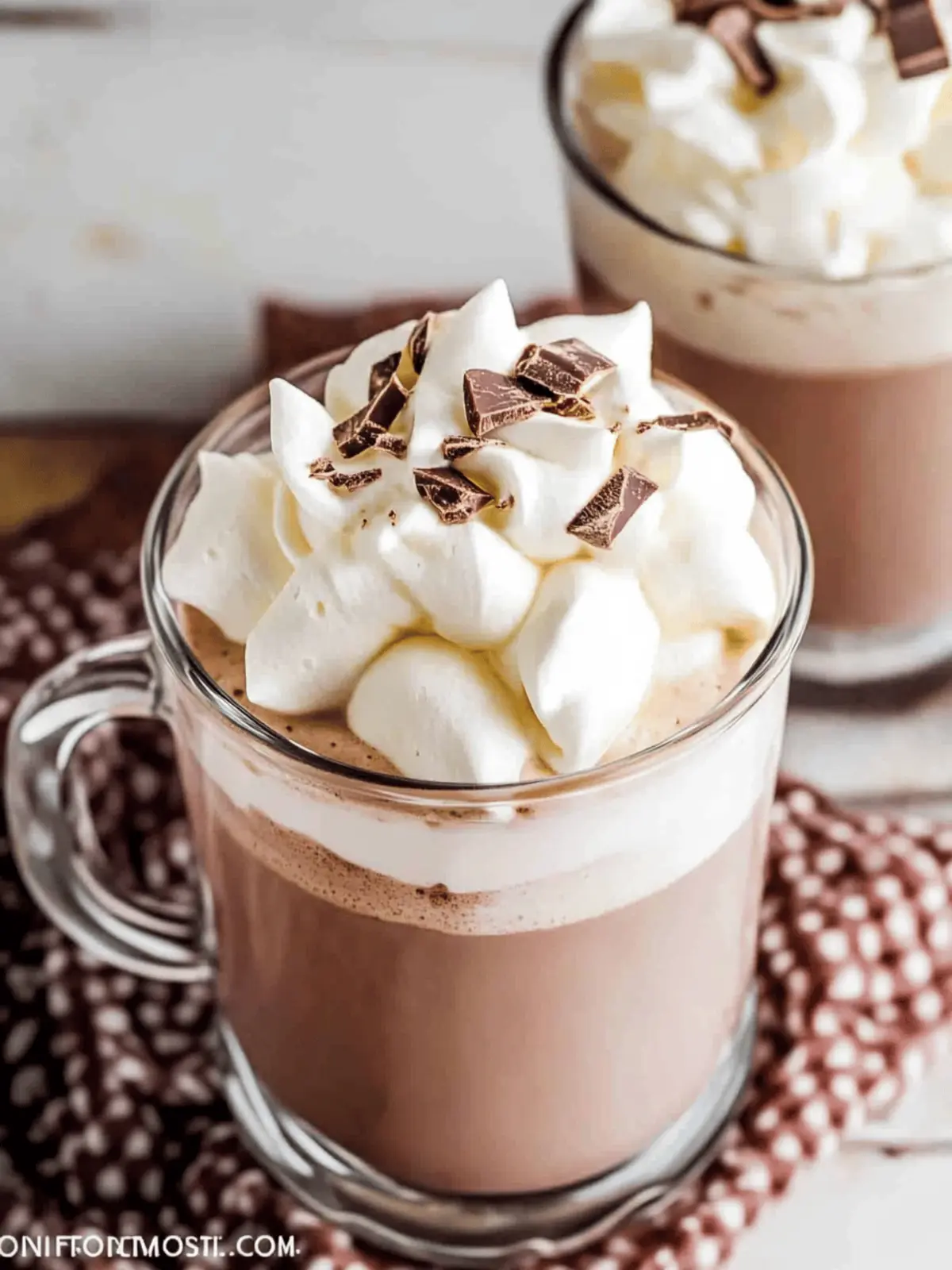 Decadent Whipped Hot Chocolate to Warm Your Heart 2 Whipped Hot Chocolate