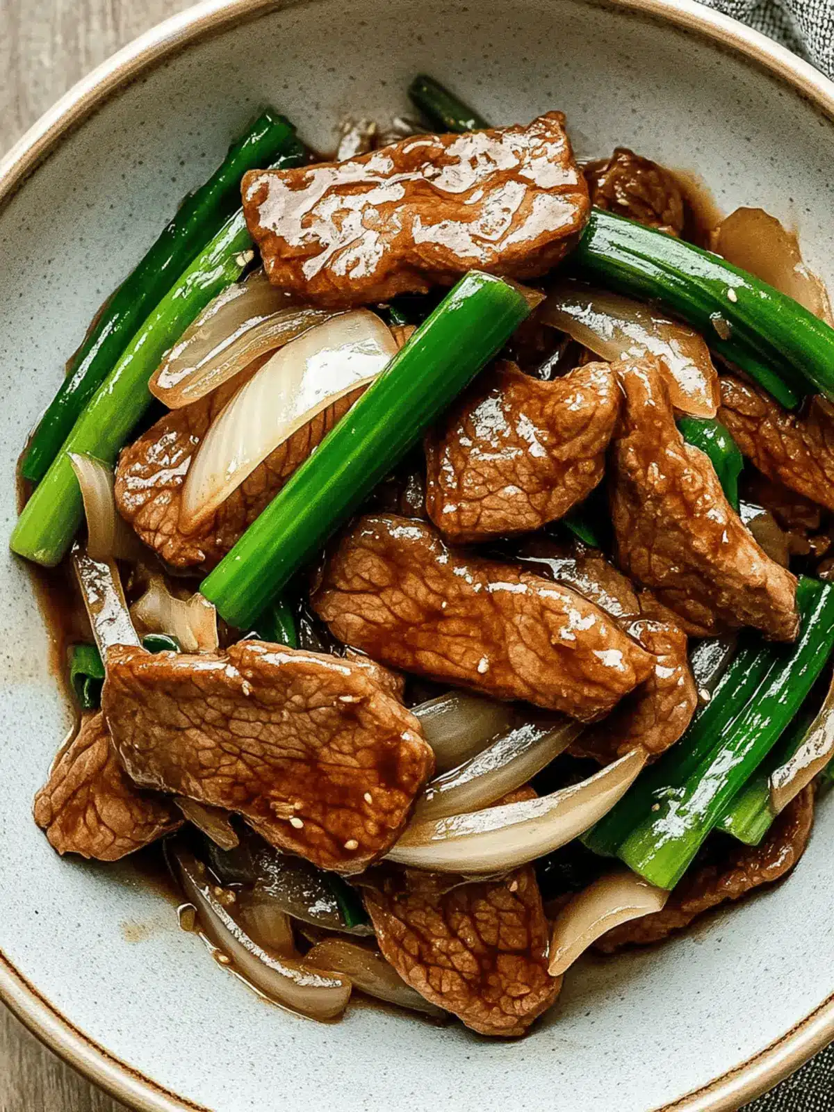 Savory Beef and Onion Stir Fry Ready in 30 Minutes! 4 Beef and Onion Stir Fry
