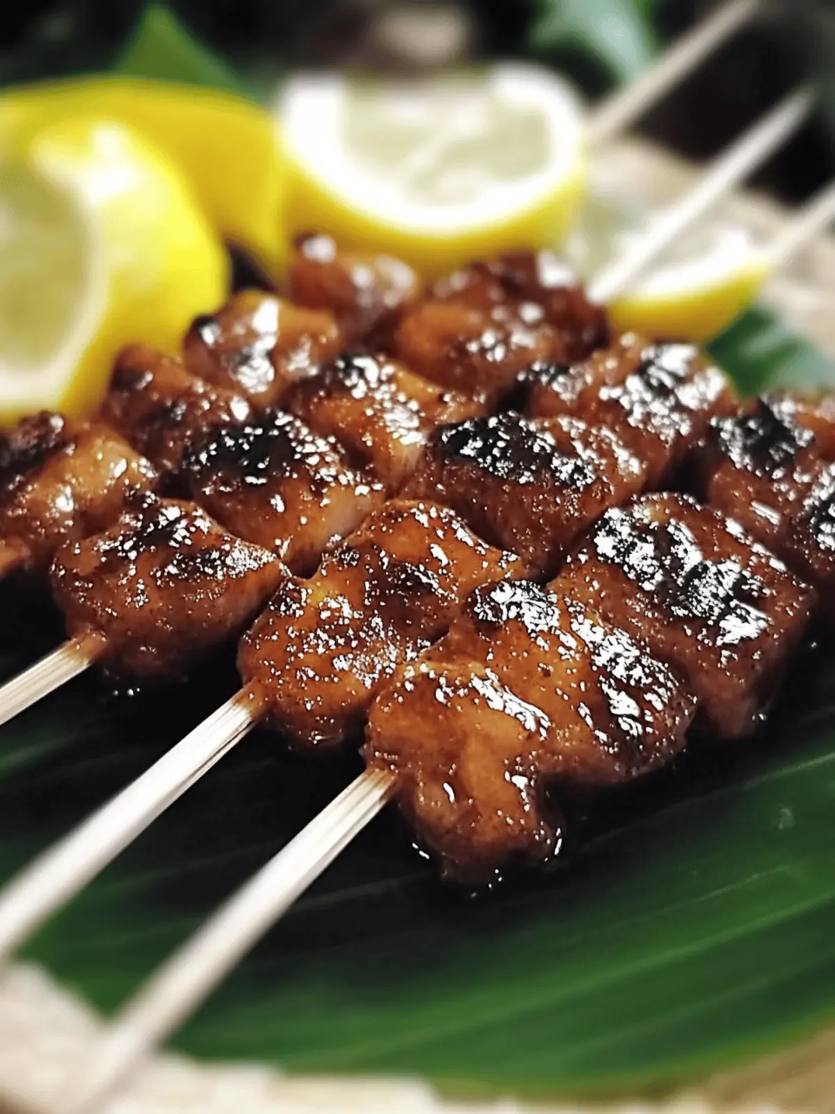 Savory Filipino Pork Barbecue Skewers for Unforgettable BBQs 3 Filipino Pork Barbecue Skewers