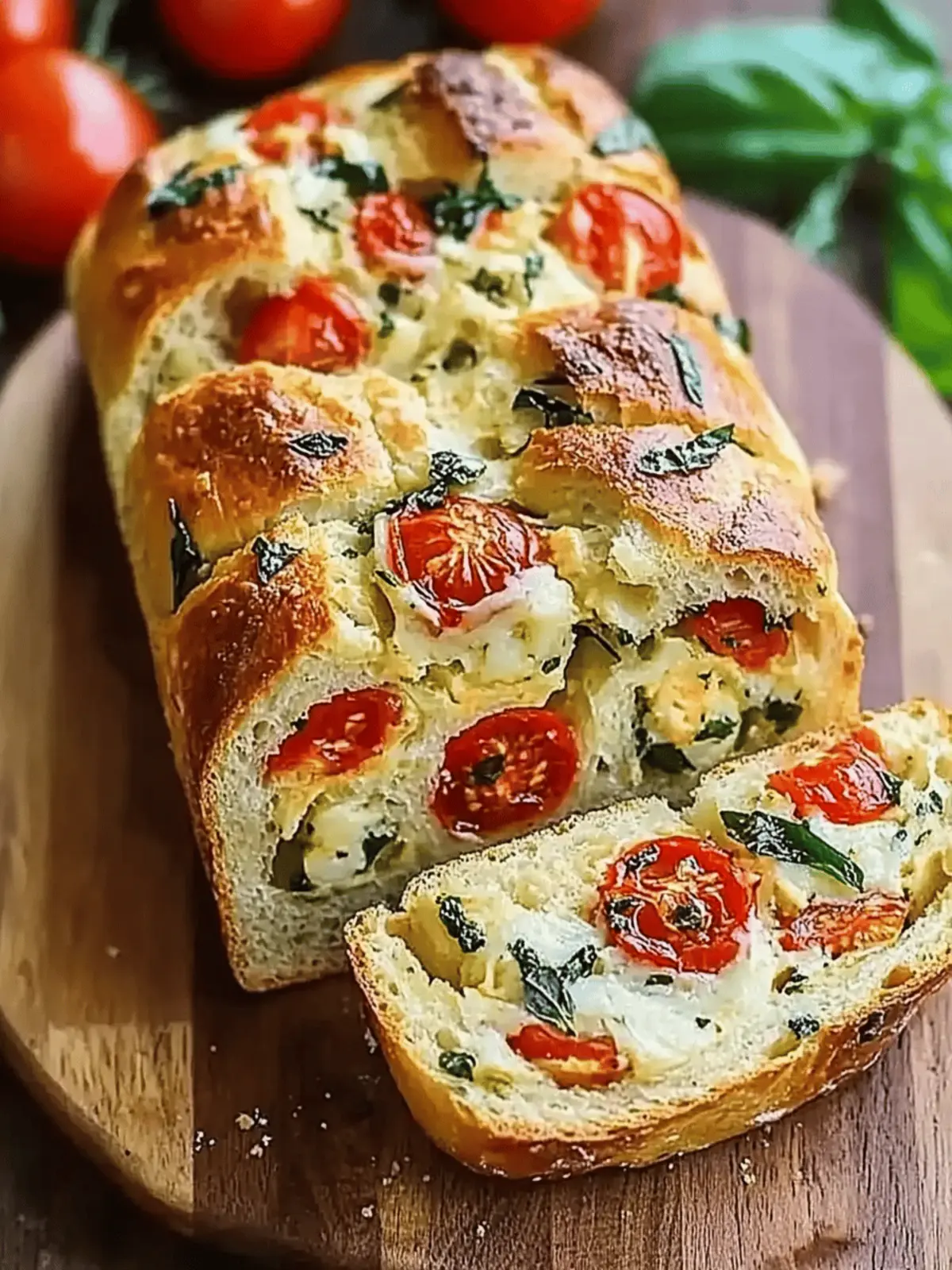 Savory Caprese Bread: Effortless Italian Flavor at Home 3 Caprese Bread