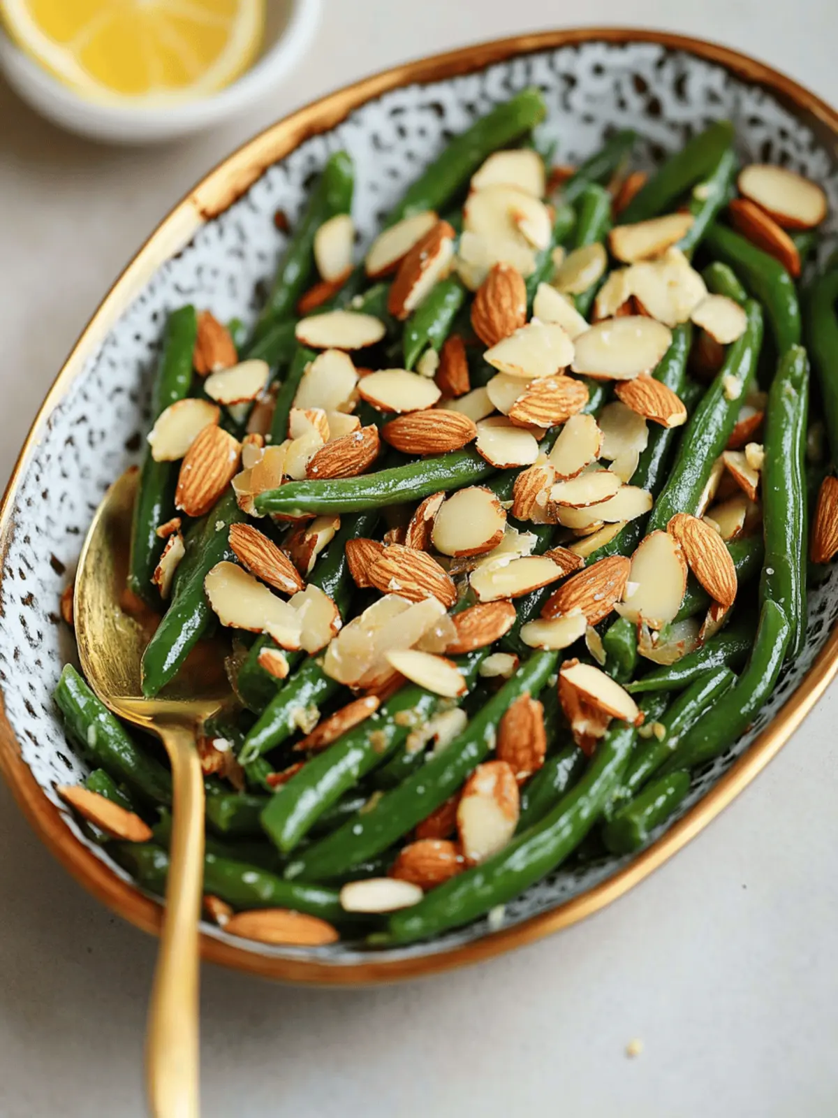 Delicious Green Beans Almondine: A Simple Gourmet Twist 4 Green Beans Almondine