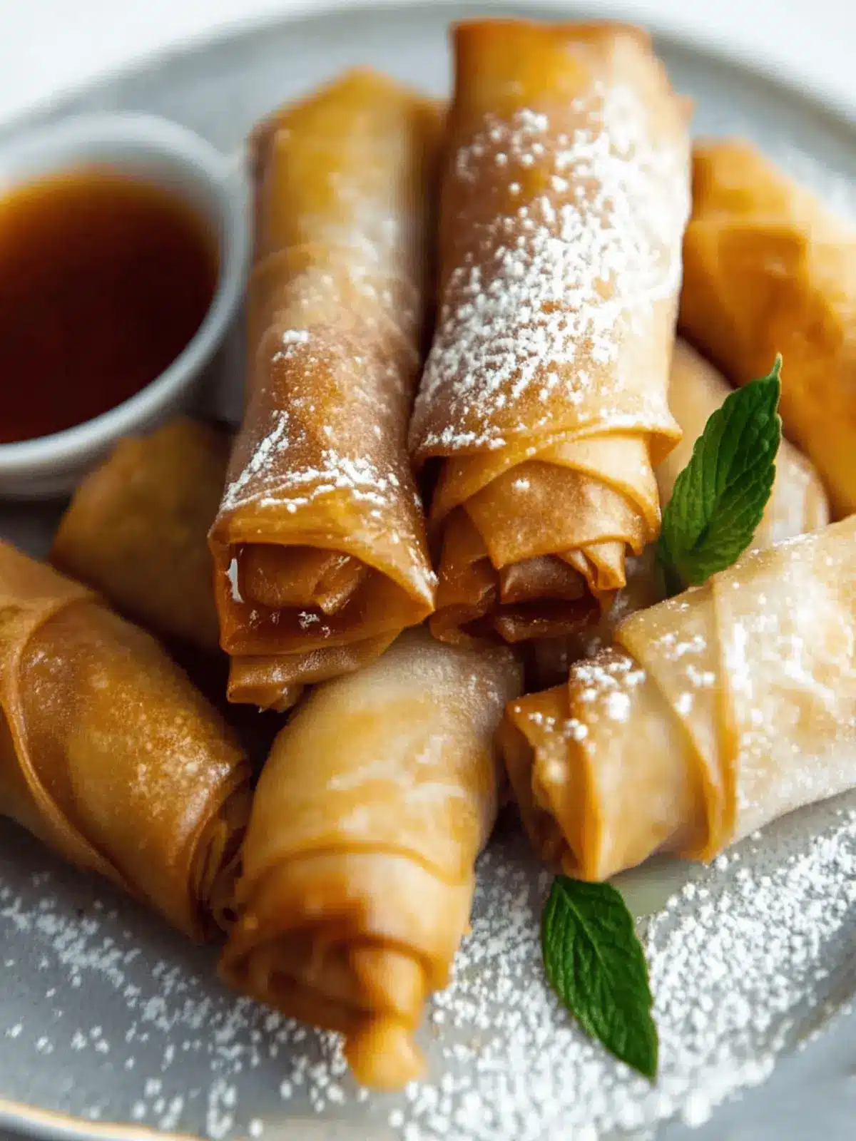 Crispy Apple Pie Spring Rolls for Sweet Comfort Bliss 3 Apple Pie Spring Rolls