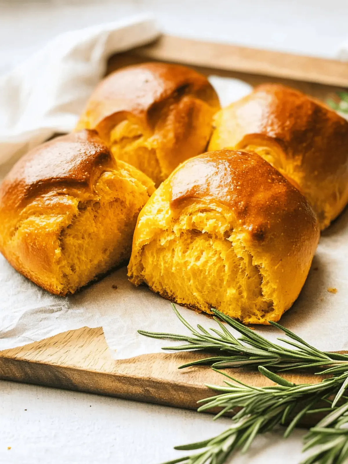 Savory Rosemary Pumpkin Dinner Rolls for Cozy Gatherings 2 Rosemary Pumpkin Dinner Rolls