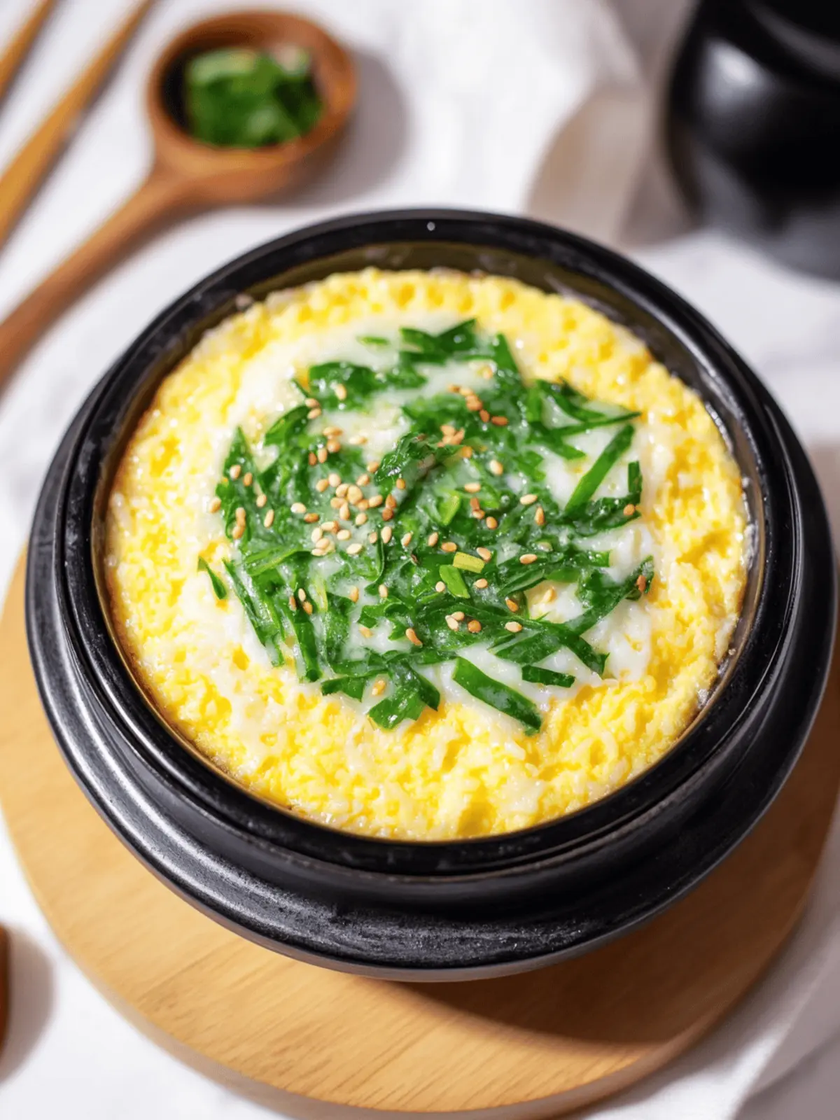 Transform Your Meals with Korean Steamed Egg and Rice Delight 3 Korean Steamed Egg and Rice