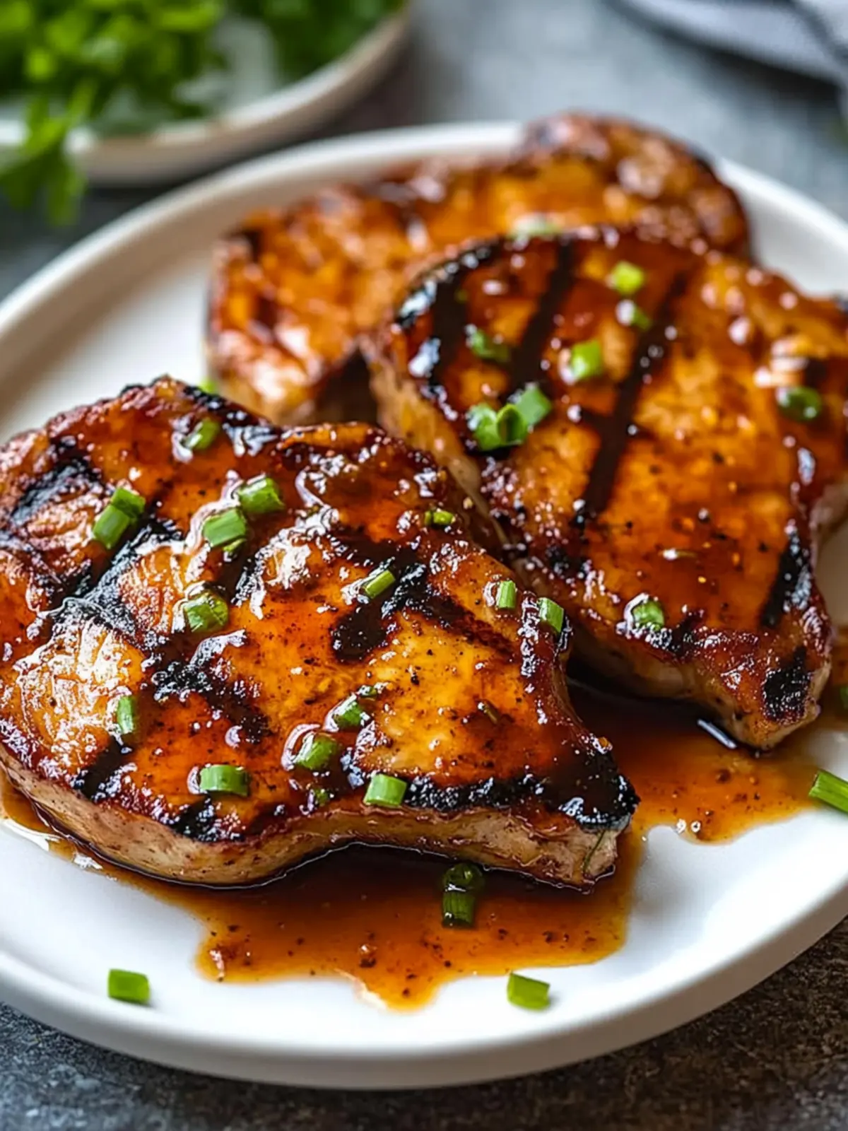 Sweet and Spicy Honey Sriracha Pork Chops You'll Love 3 Honey Sriracha Pork Chops